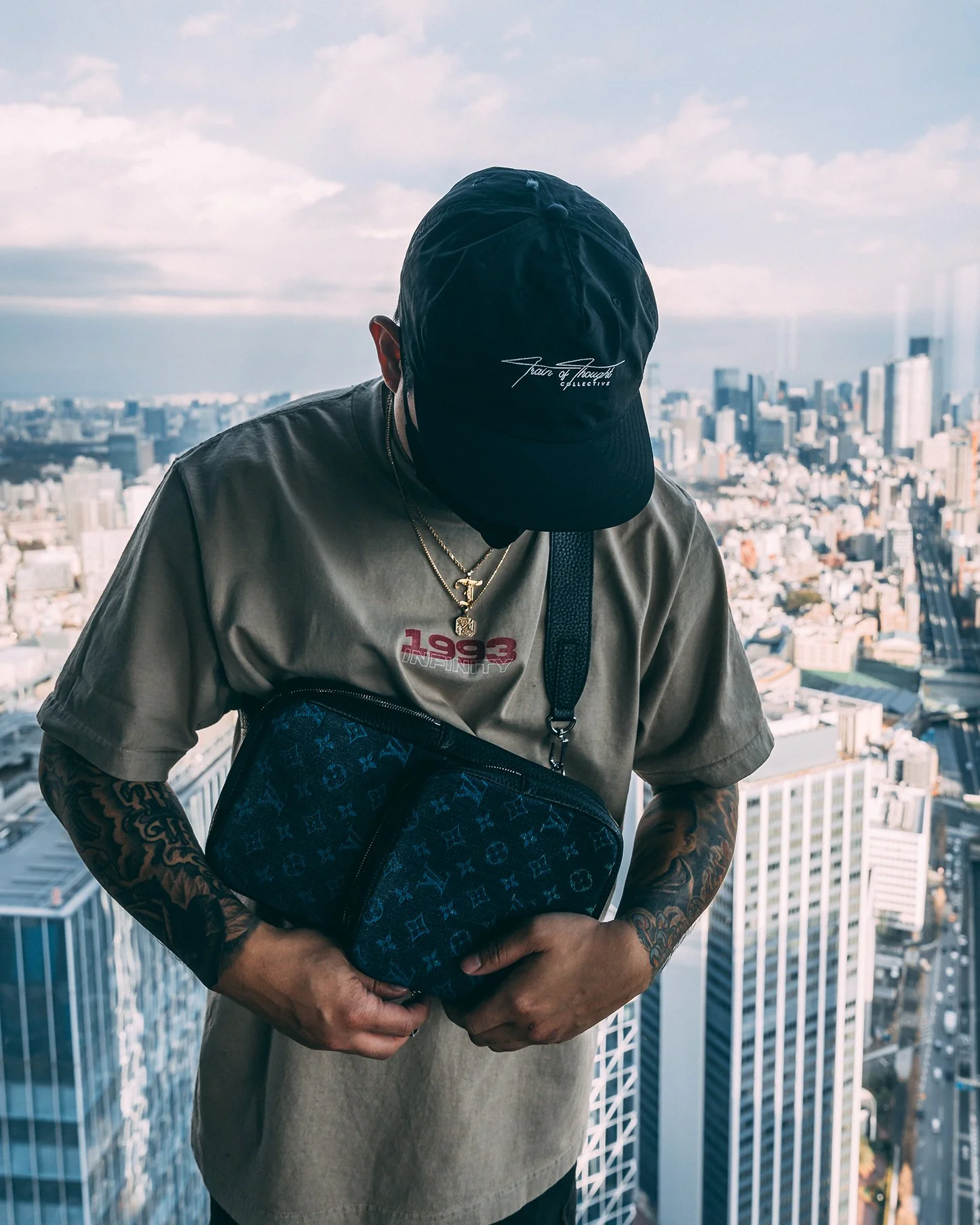 1993 | Oversized Shadow Graphic Tee - Image 2