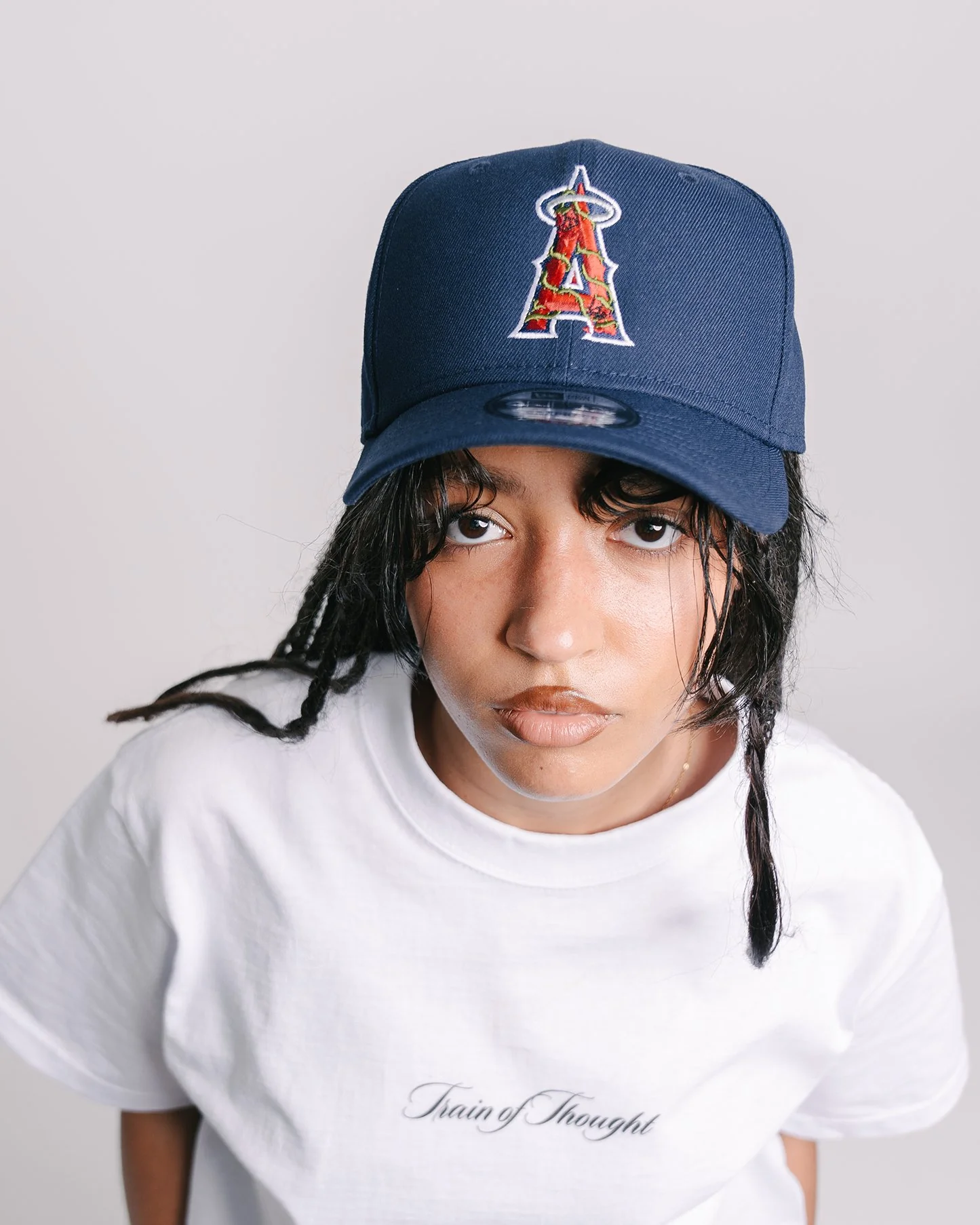 Angels City Rose New Era Navy Blue Snapback - Image 2