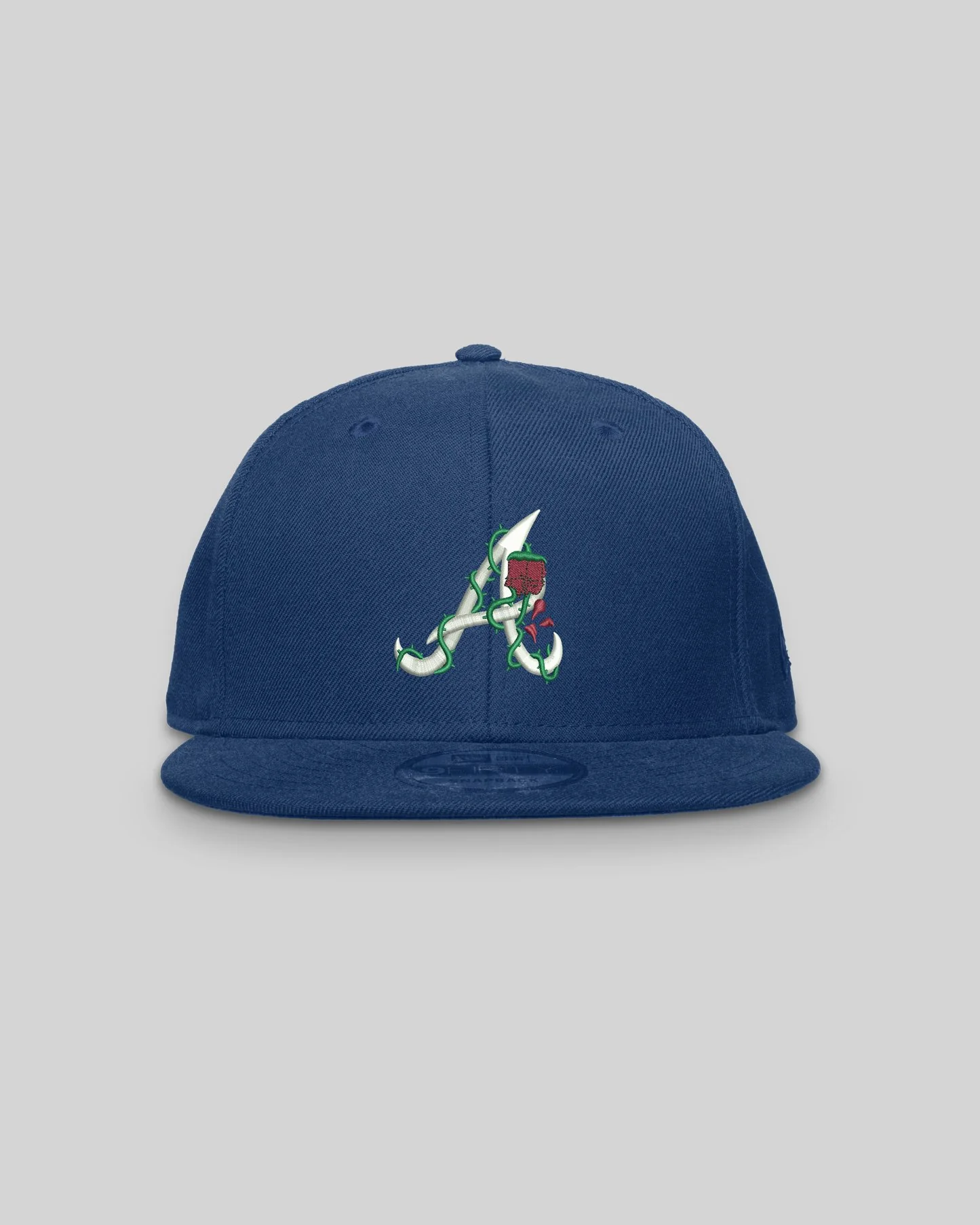 Atlanta City Rose New Era Navy Blue Snapback