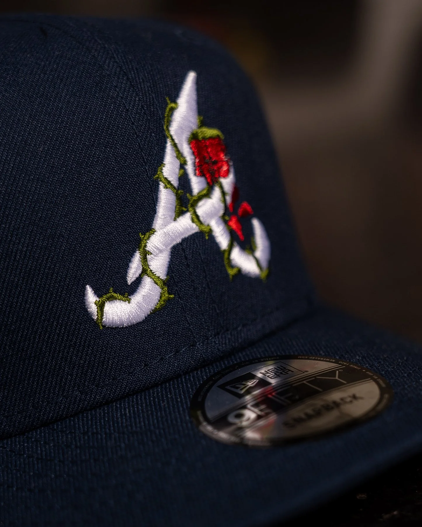 Atlanta City Rose New Era Navy Blue Snapback - Image 2