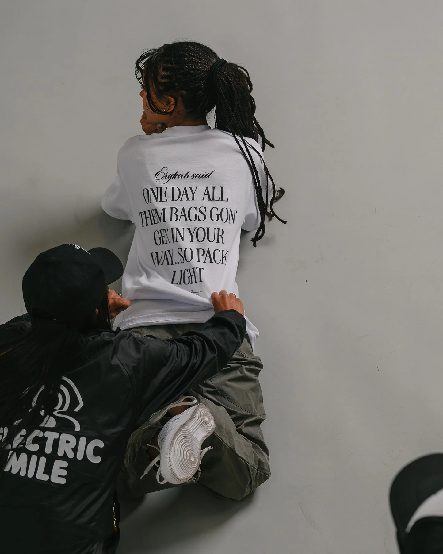 BADU Said | Heavyweight White Graphic Tee - Image 4