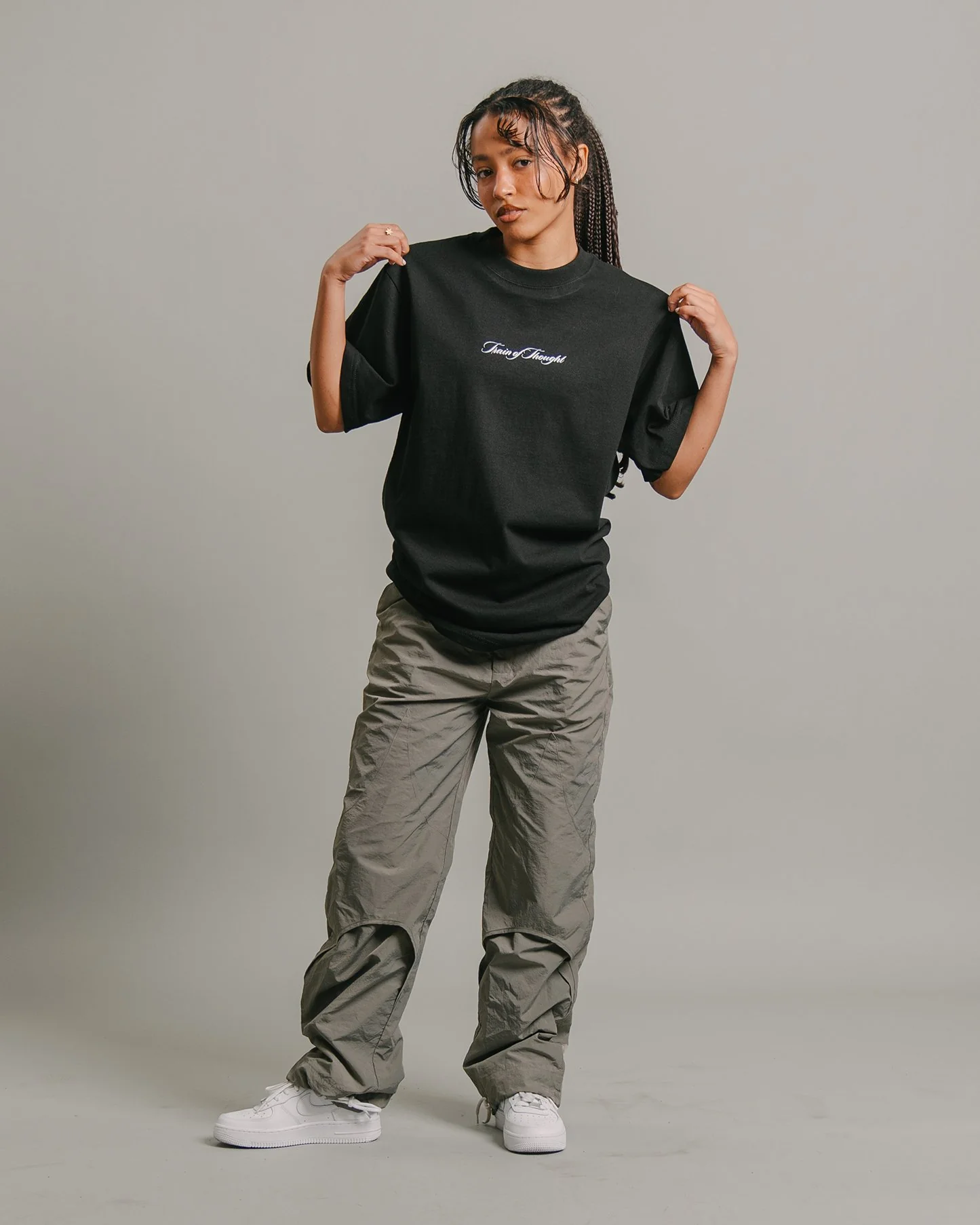 COLE Said | Heavyweight Black Graphic Tee - Image 2