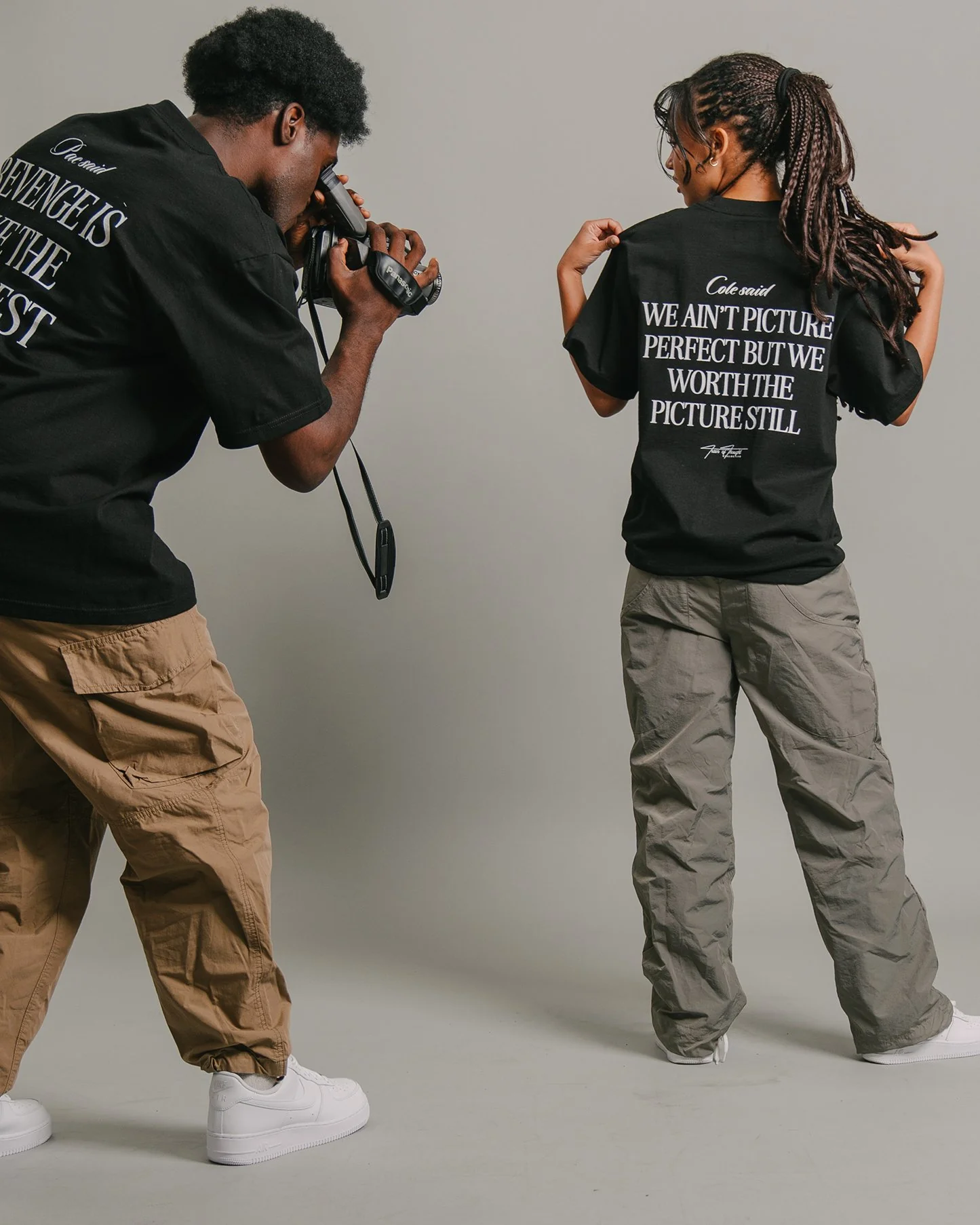 COLE Said | Heavyweight Black Graphic Tee - Image 4