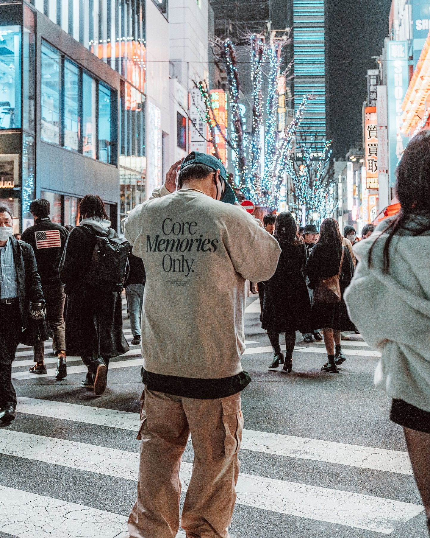 Core Memories | Khaki Crewneck Sweatshirt - Image 3