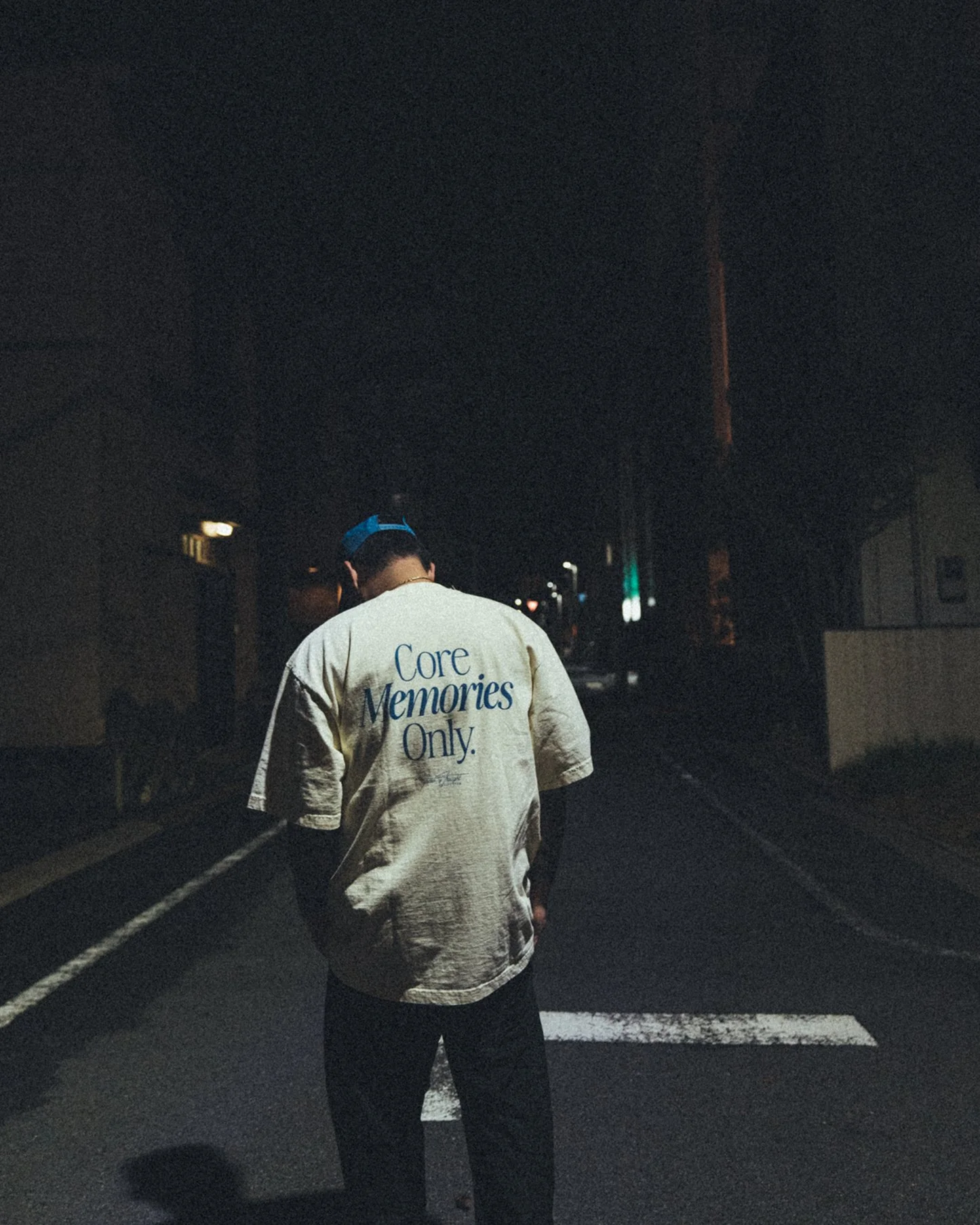 Core Memories | Oversized Cream Graphic Tee - Image 3