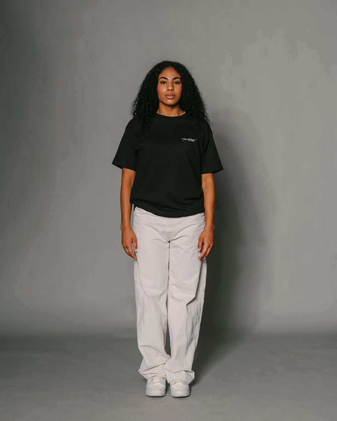 Don't Skip | Classic Black Graphic Tee - Image 3