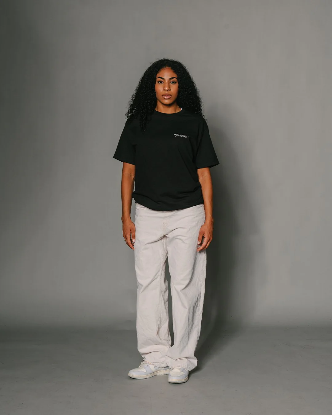 Don't Skip | Classic Black Graphic Tee - Image 5