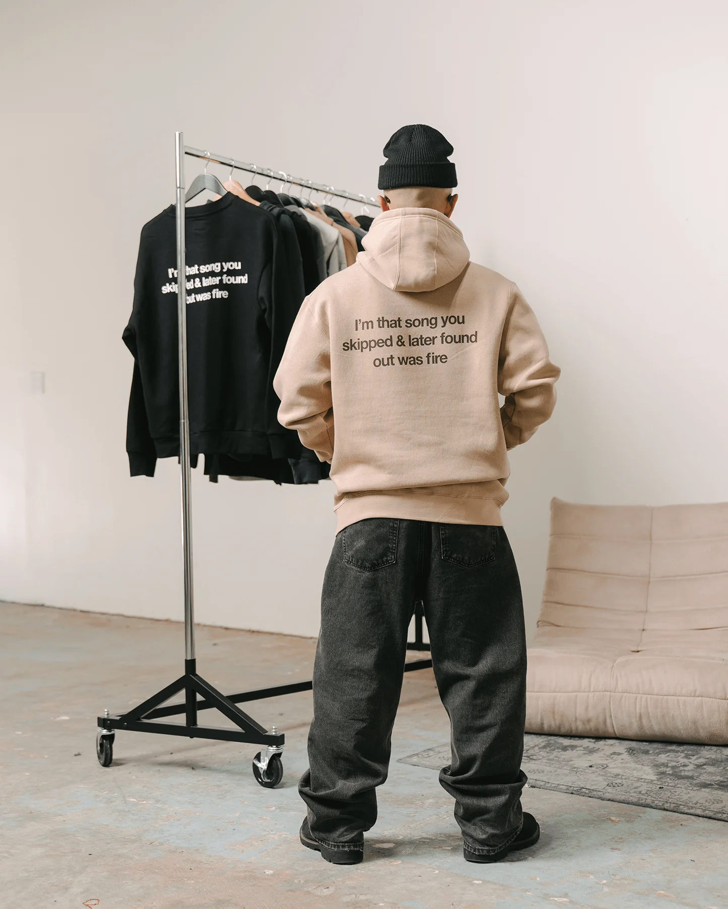 Don't Skip | Mushroom Pullover Hoodie - Image 3
