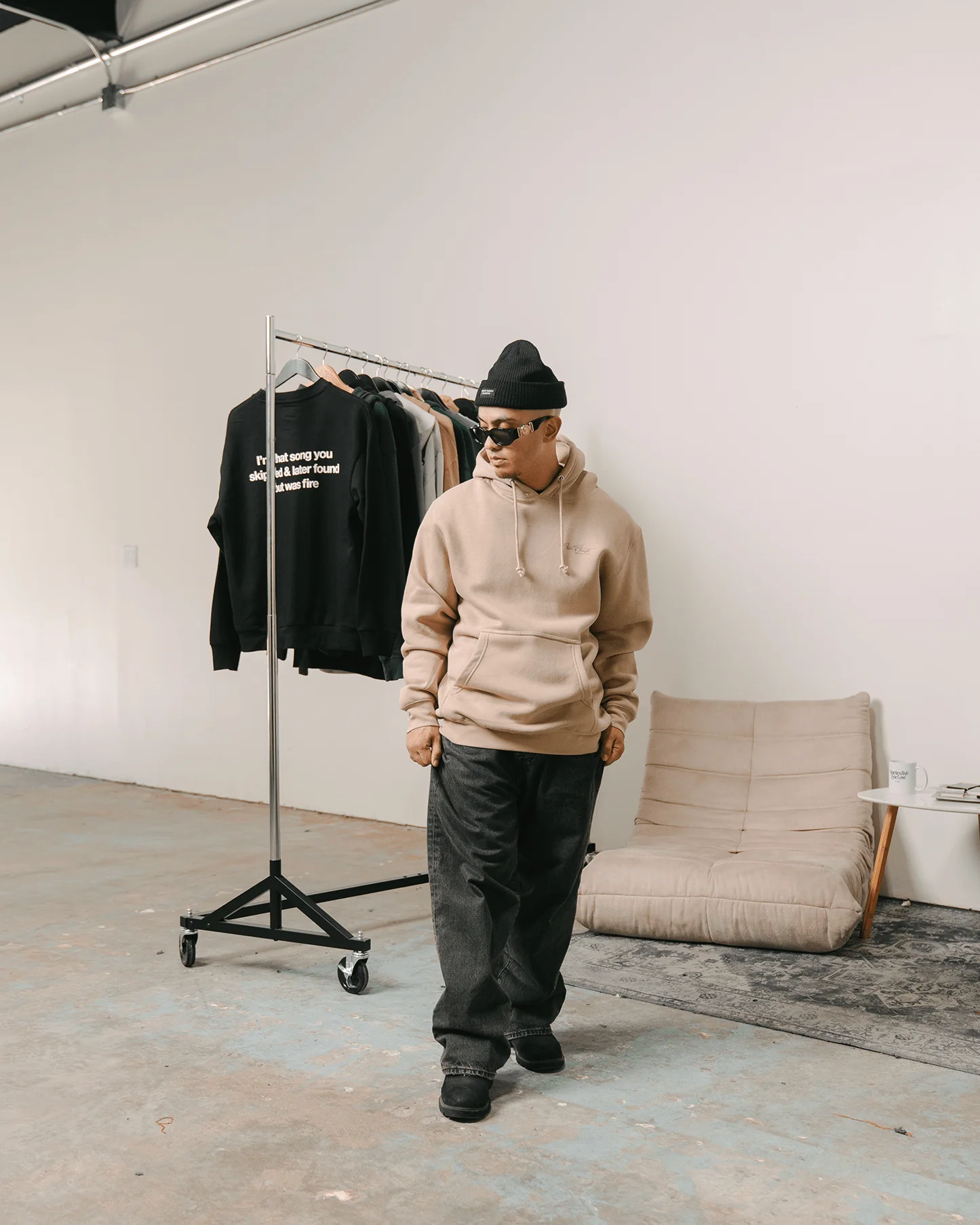Don't Skip | Mushroom Pullover Hoodie - Image 4