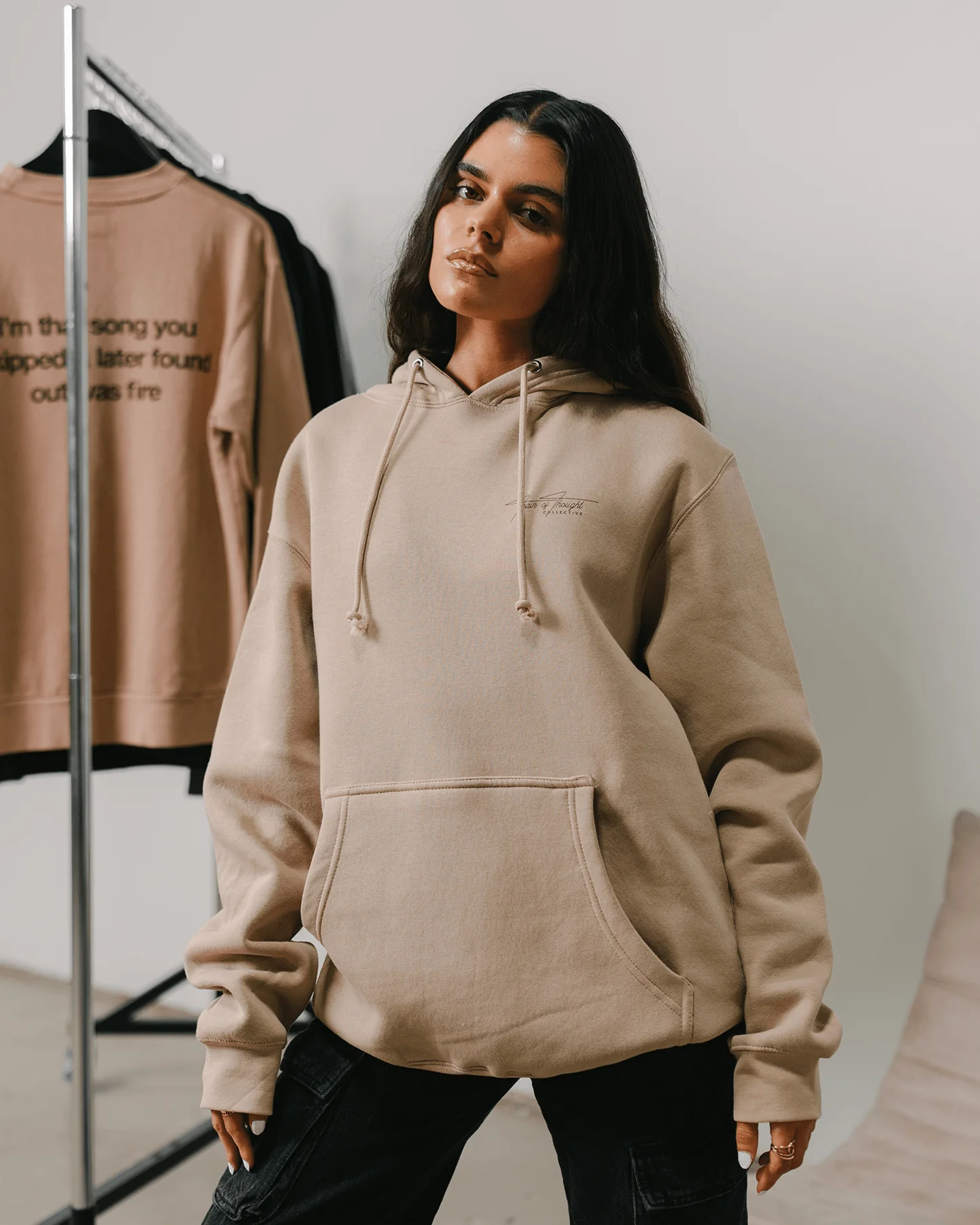 Don't Skip | Mushroom Pullover Hoodie - Image 6