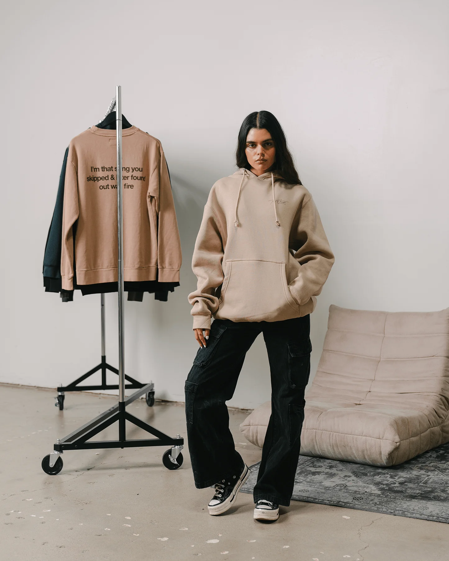 Don't Skip | Mushroom Pullover Hoodie - Image 7