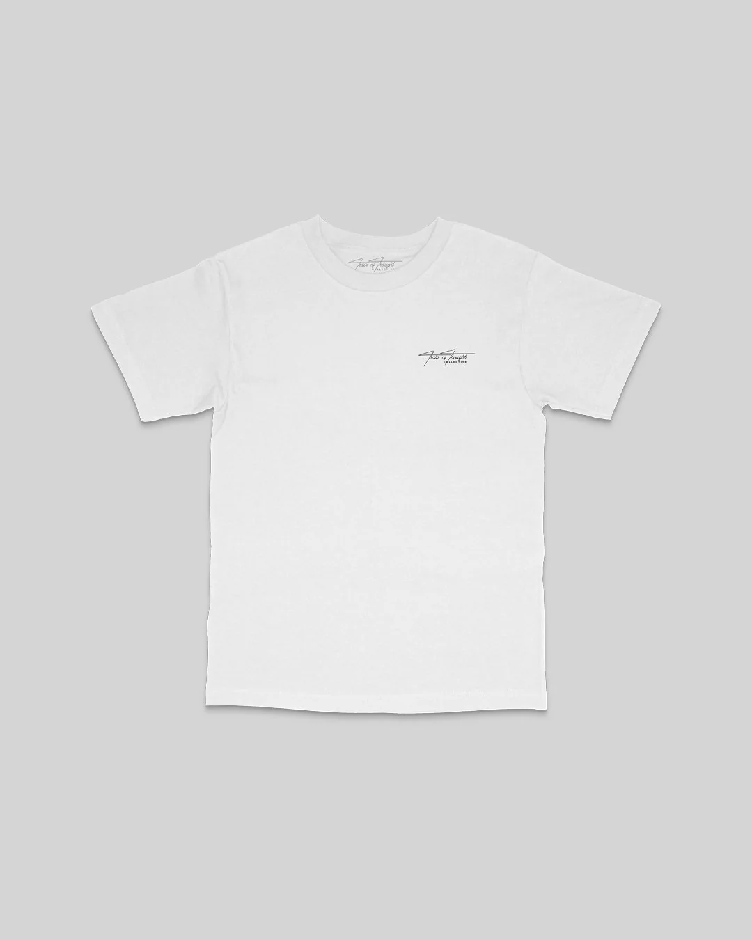 Don't Skip | Classic White Graphic Tee - Image 2
