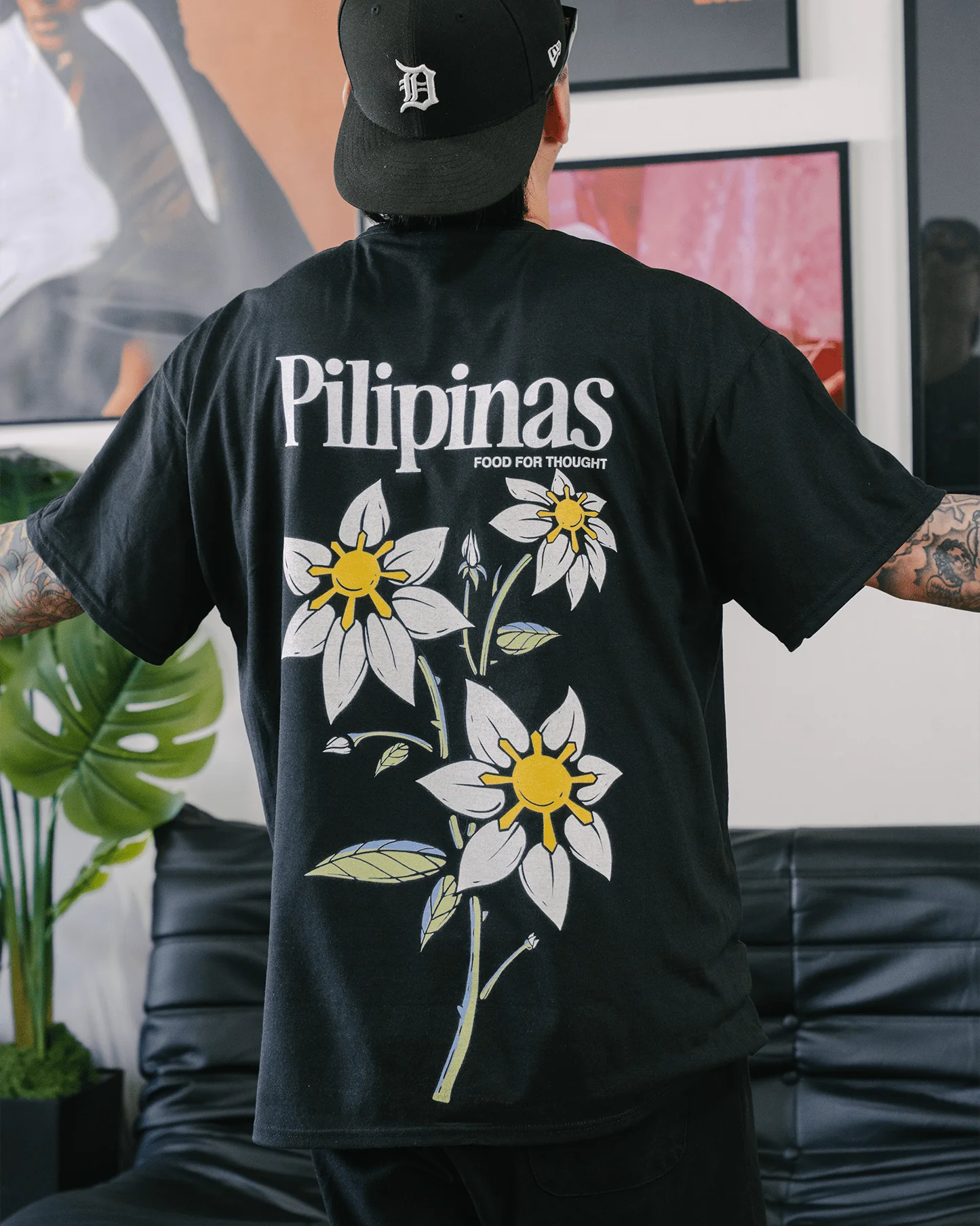 Food For Thought Tee Vol. 3 | Black Classic Tee - Image 7