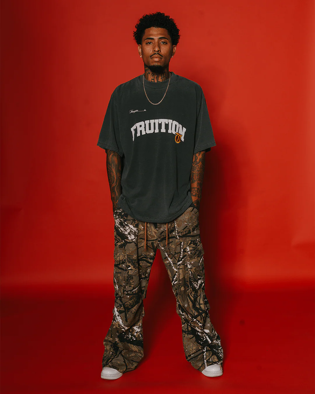 Fruition V2 | Oversized Shadow Applique Graphic Tee - Image 4