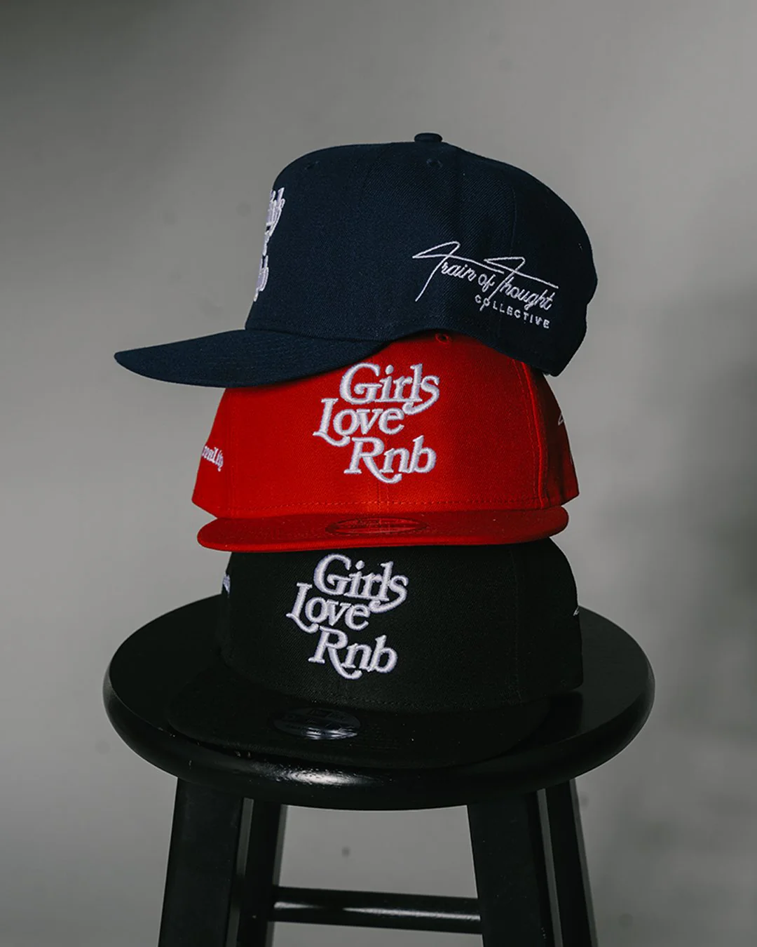 Girls Love Rnb V3 | New Era Red Snapback - Image 4
