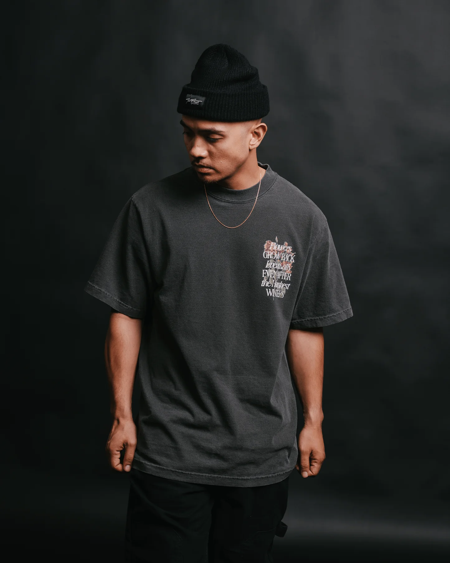 Growth Eventually V2 | Oversized Shadow Graphic Tee - Image 8