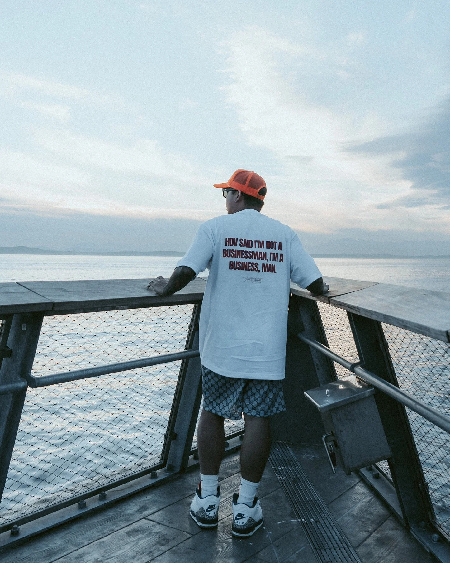 HOV Said | Heavyweight White Graphic Tee - Image 3