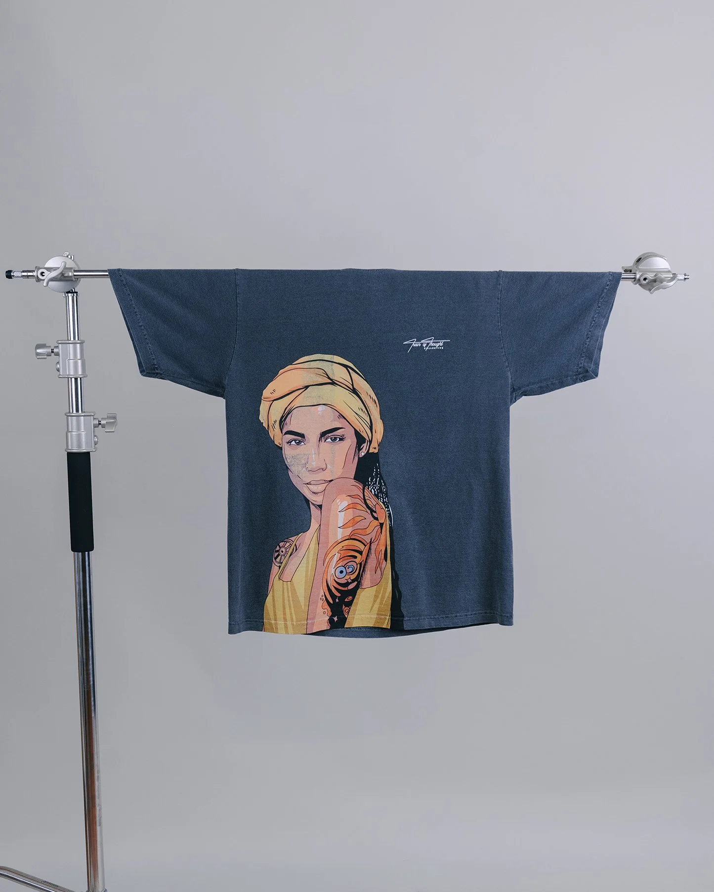 Jhene Big Face | Oversized Shadow Graphic Tee - Image 3
