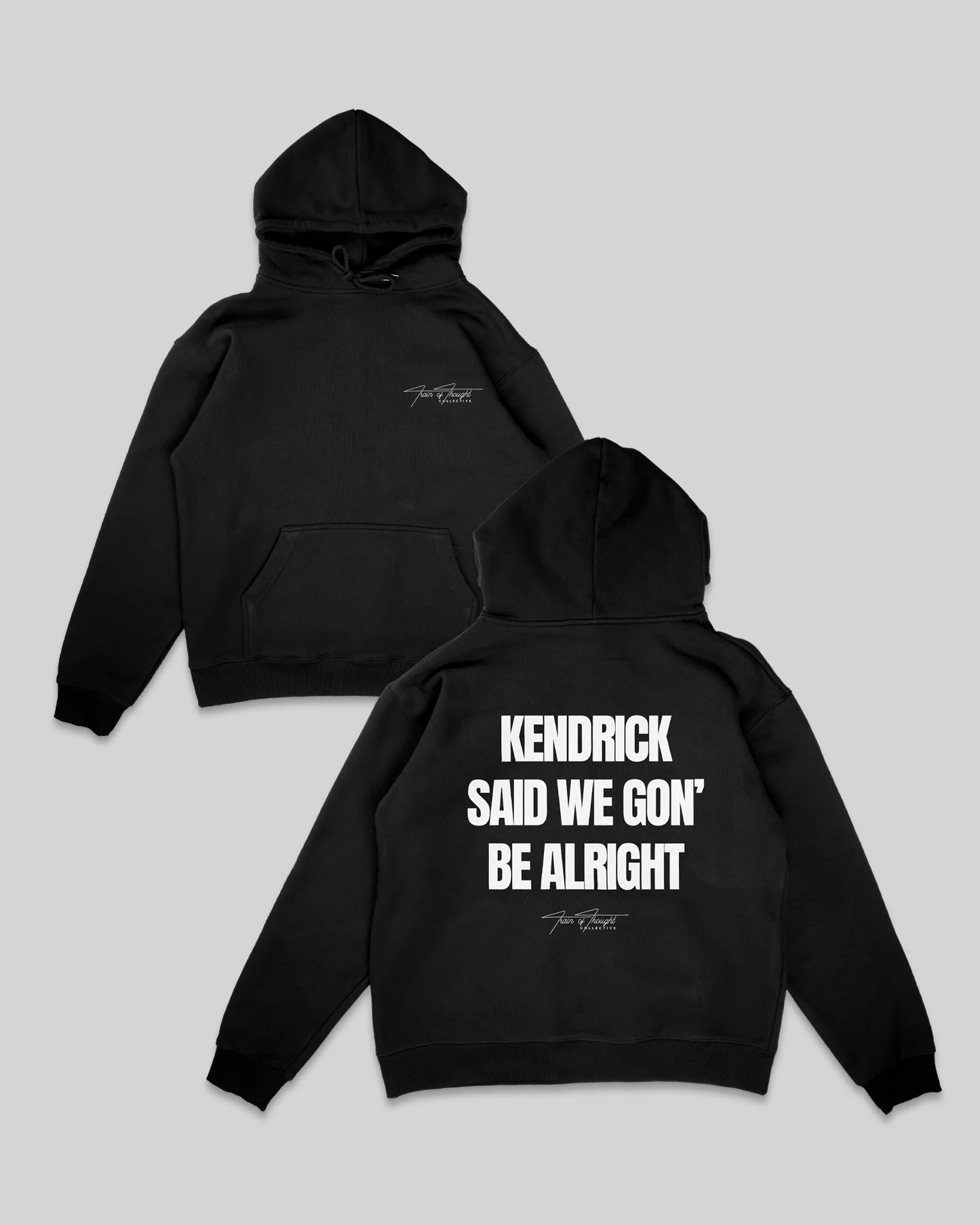 Kendrick Said | Black Pullover Hoodie
