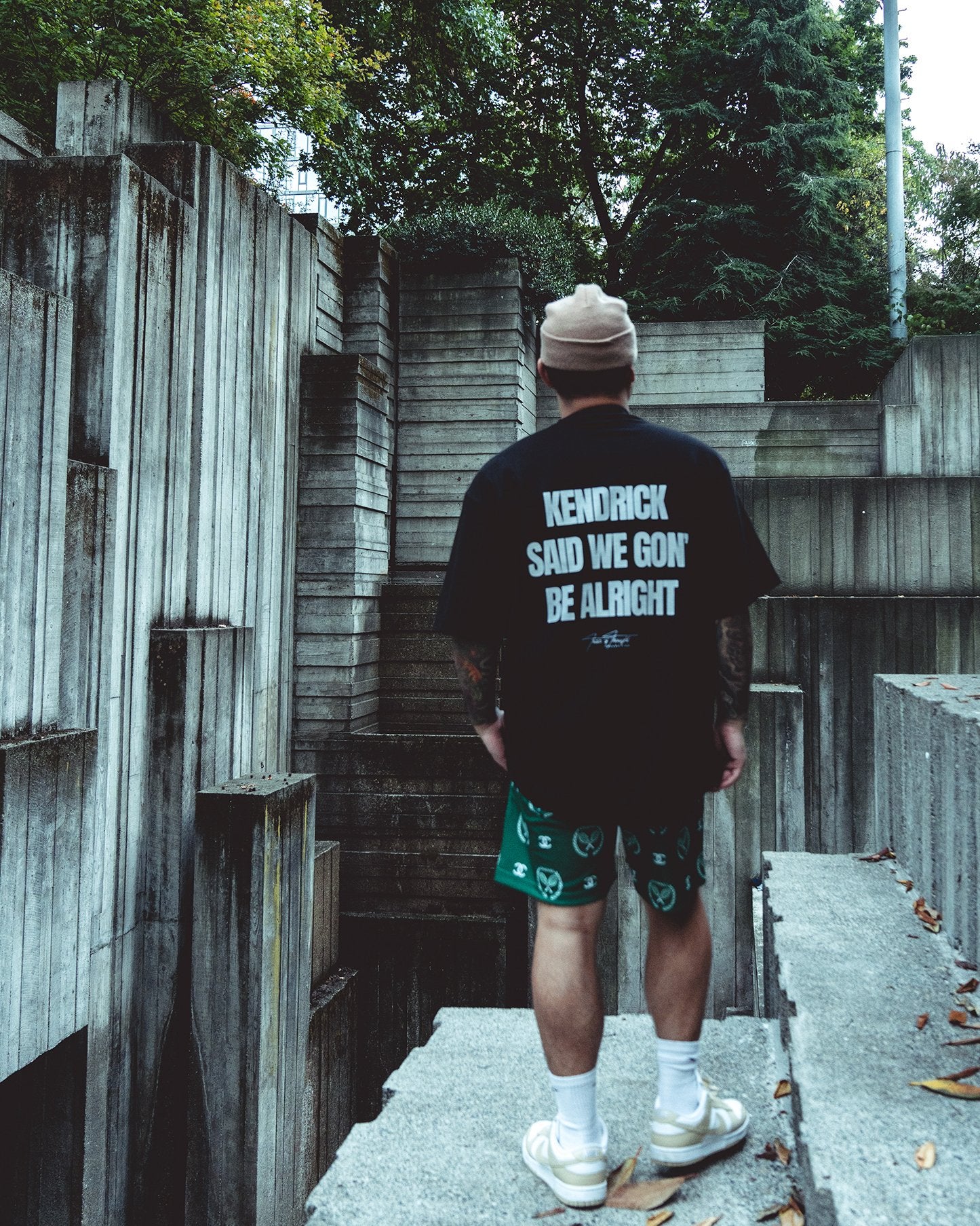 Kendrick Said | Heavyweight Black Graphic Tee - Image 3