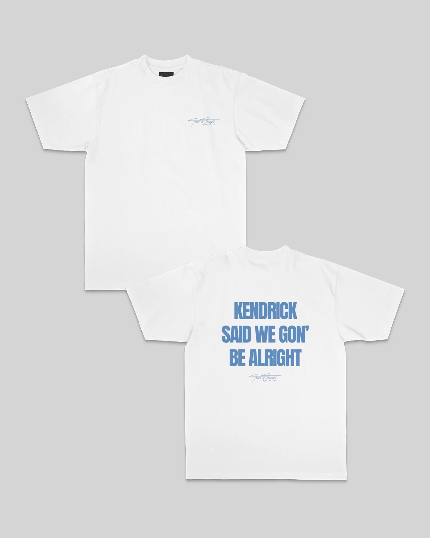 Kendrick Said | Heavyweight White Graphic Tee