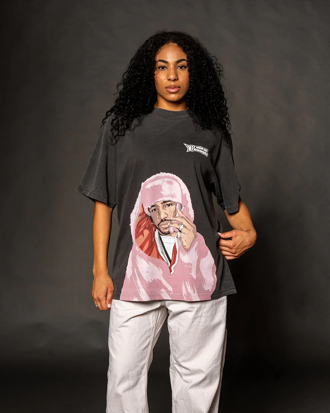 Killa Big Face | Oversized Shadow Graphic Tee - Image 3