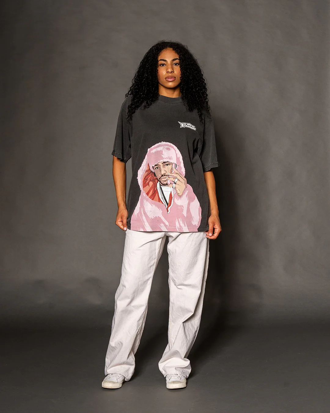 Killa Big Face | Oversized Shadow Graphic Tee - Image 4