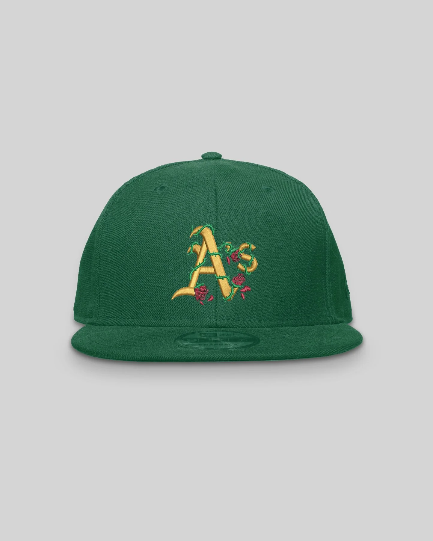 A's City Rose New Era Dark Green Snapback