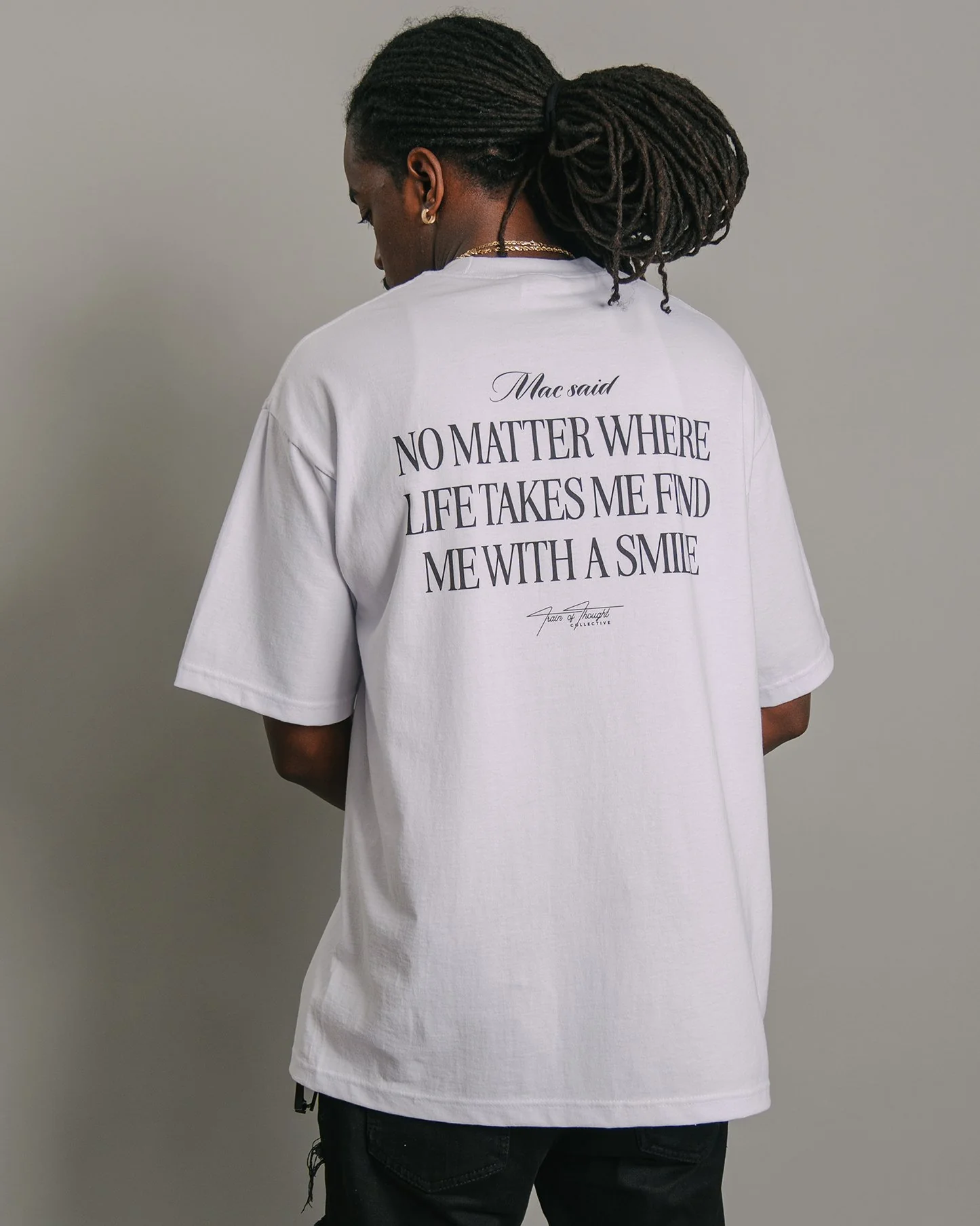MAC Said | Heavyweight White Graphic Tee - Image 4