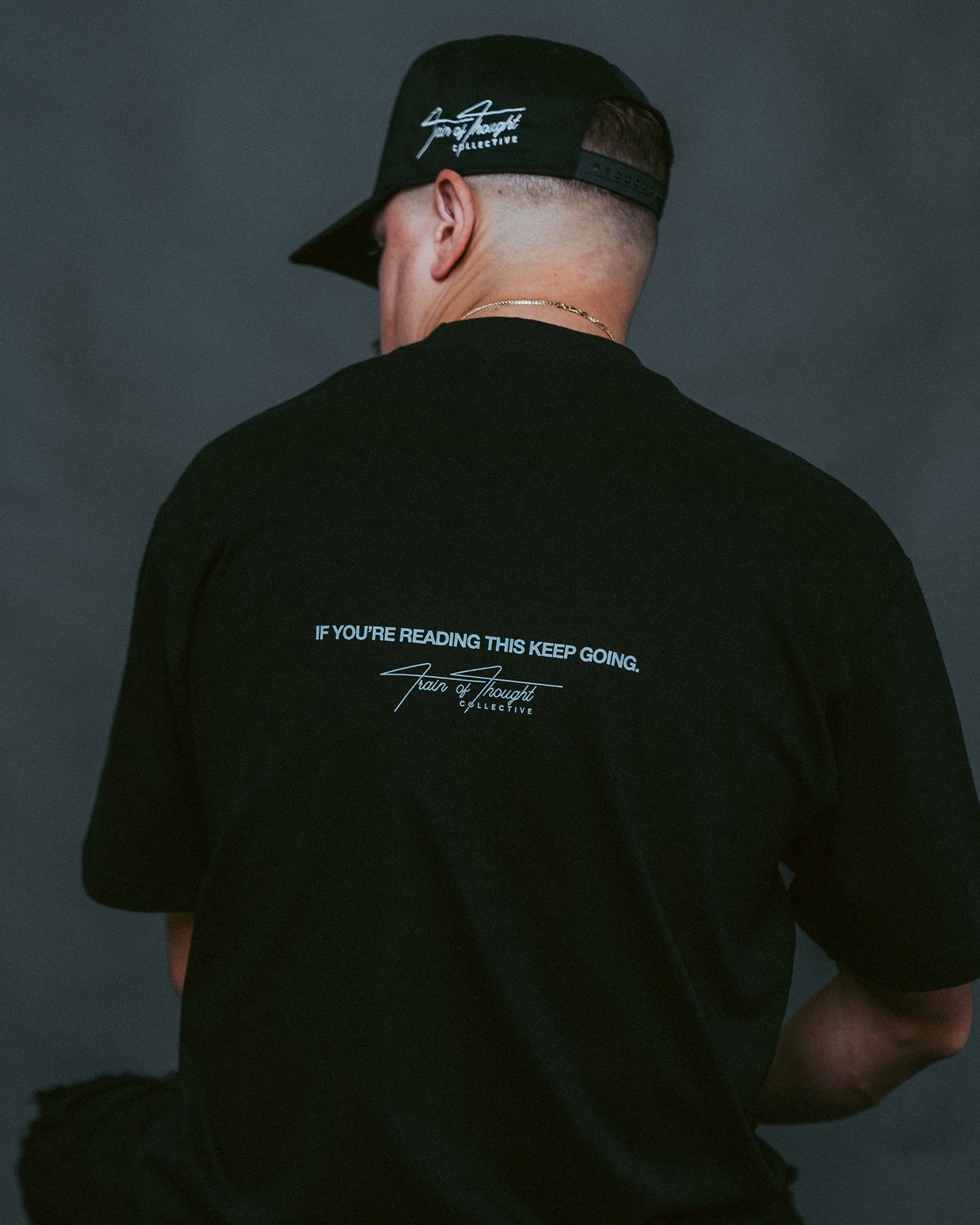 Mindset | Heavyweight Black Graphic Tee - Image 3