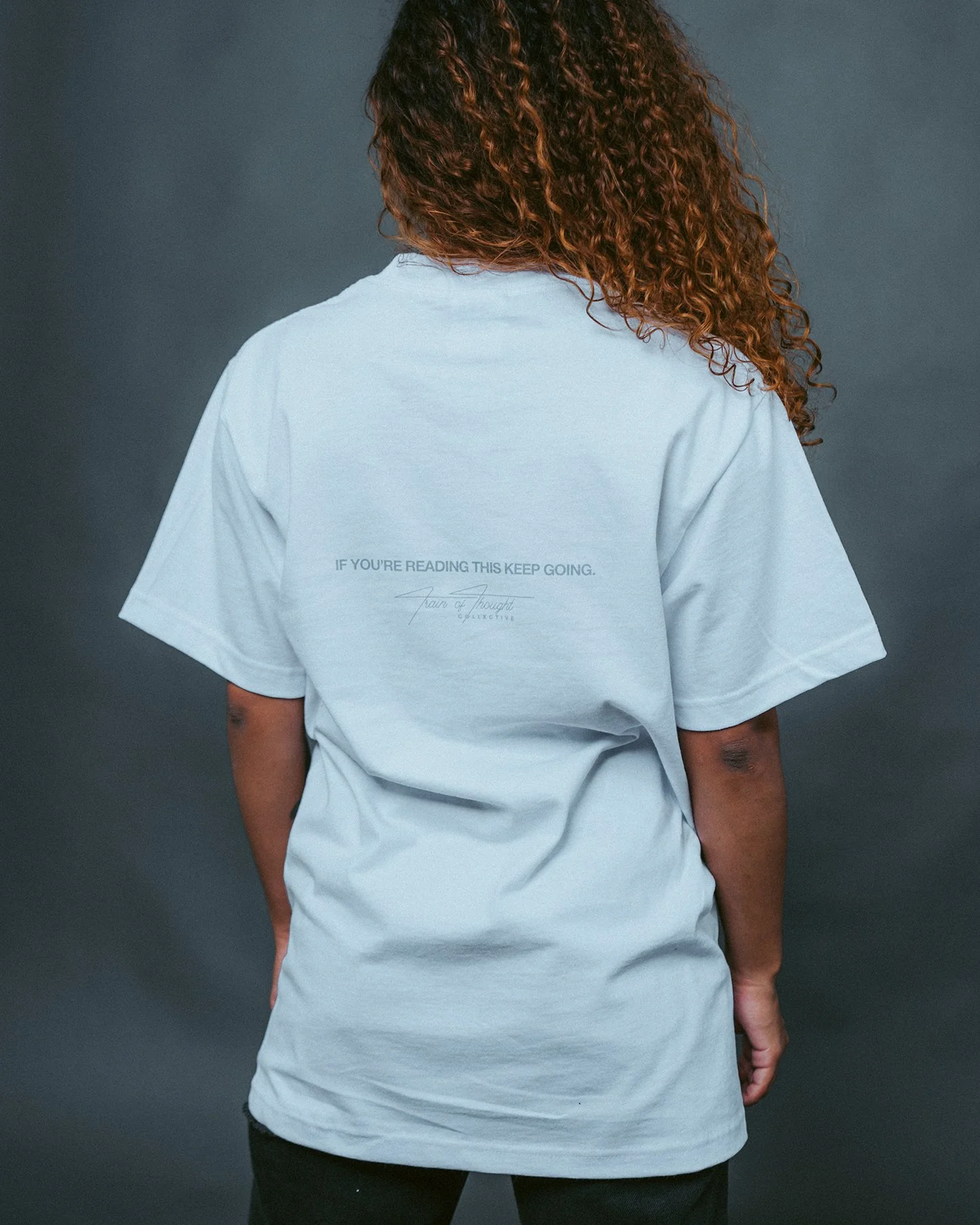 Mindset | Heavyweight White Graphic Tee - Image 3