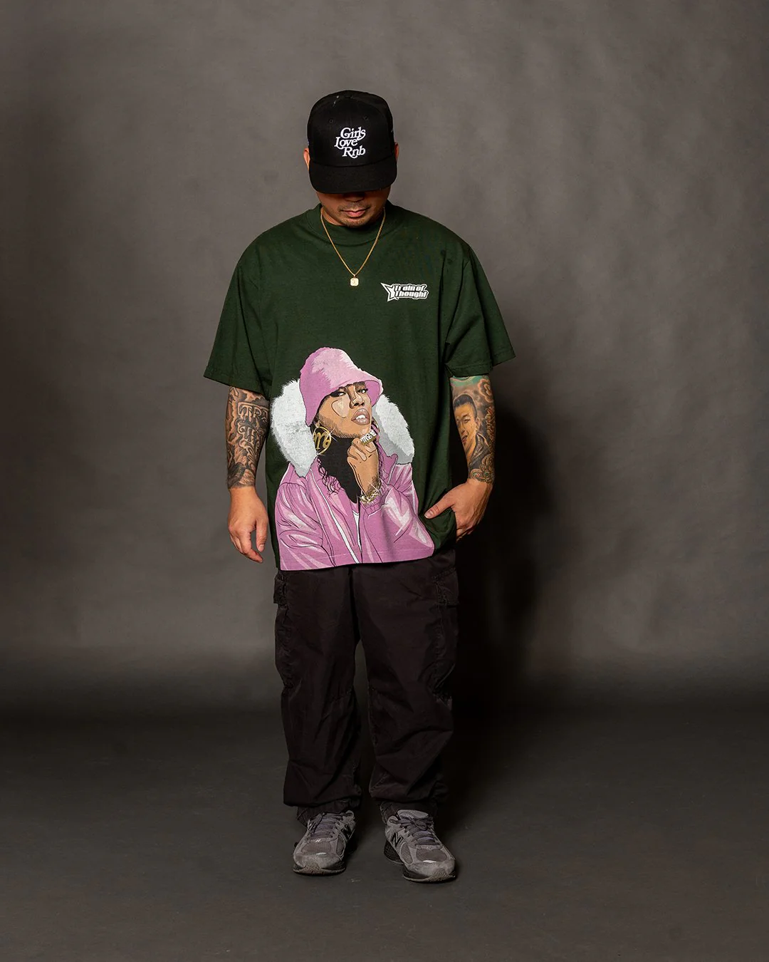 Missy Big Face | Oversized Shadow Graphic Tee - Image 2