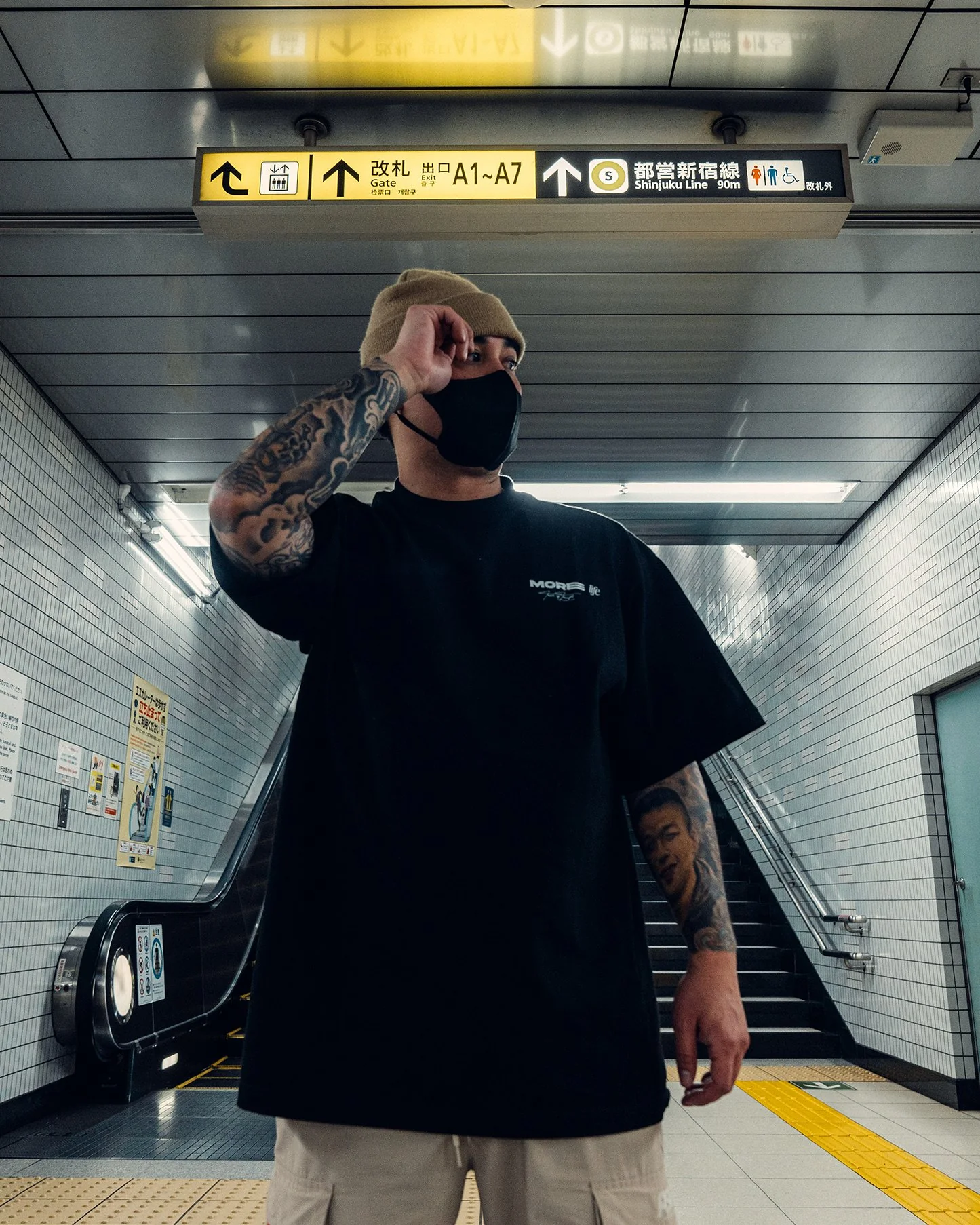 More Life | Heavyweight Black Graphic Tee - Image 2