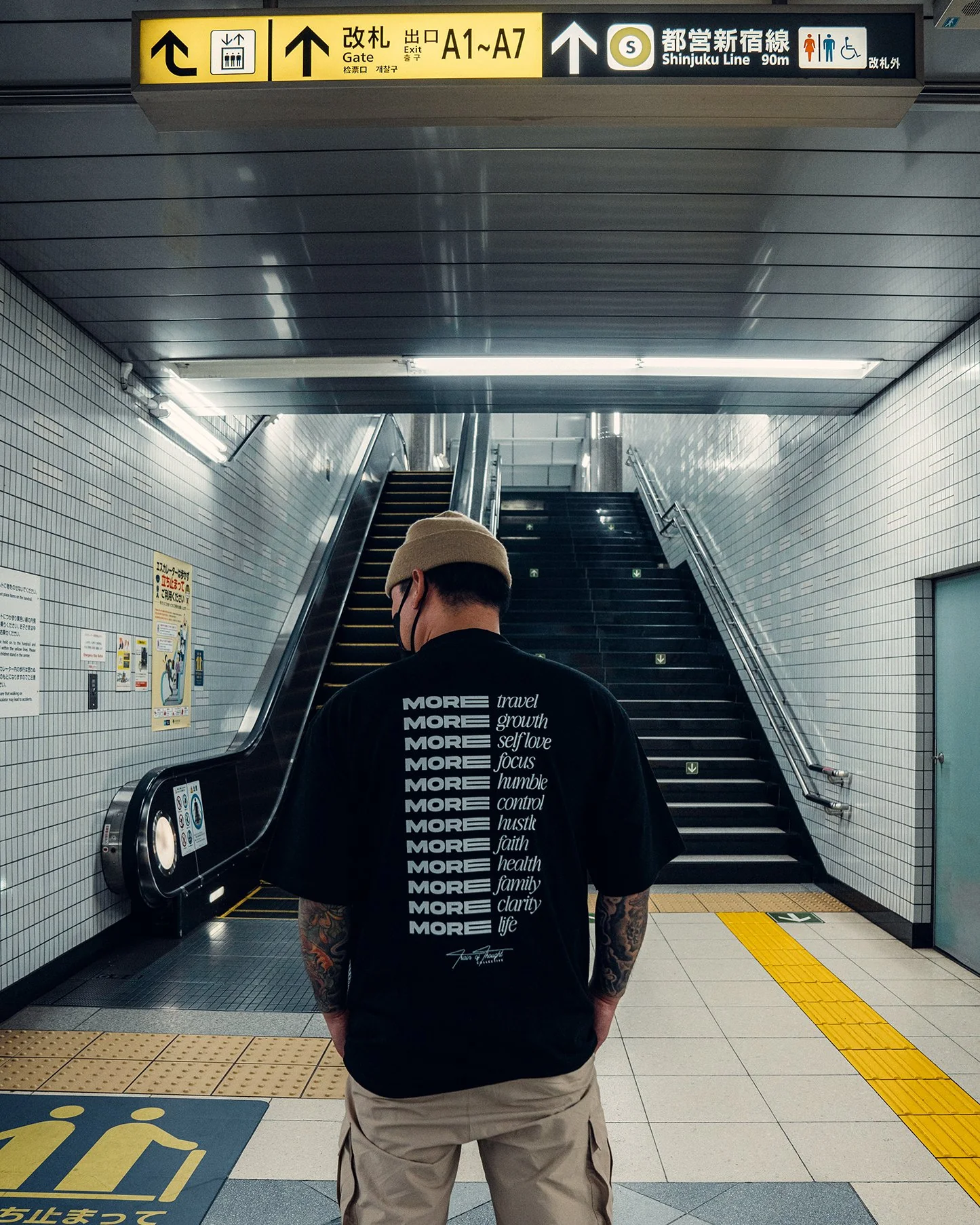 More Life | Heavyweight Black Graphic Tee - Image 3