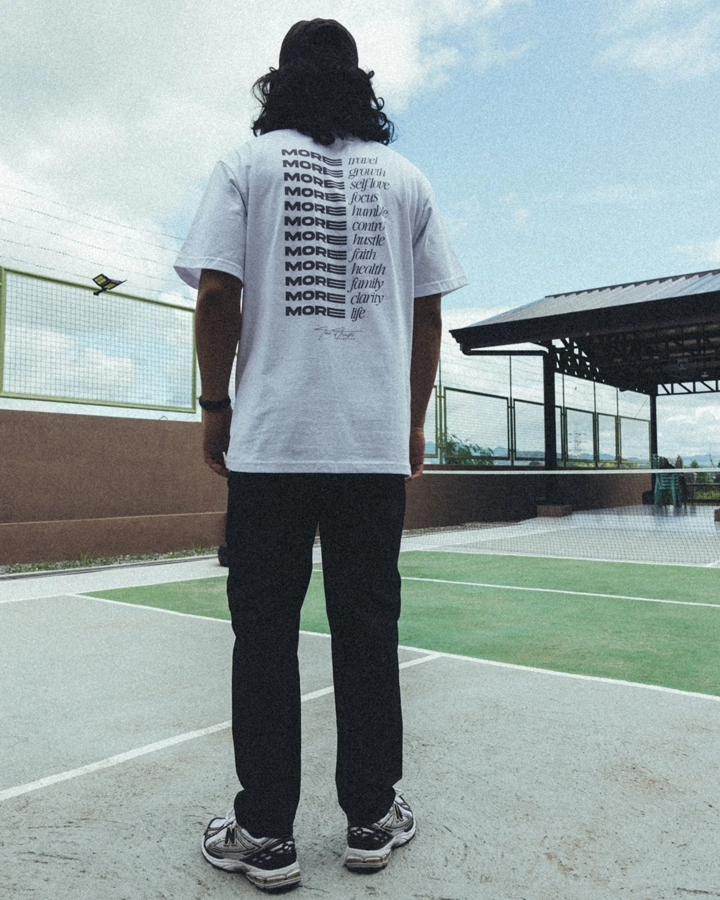 More Life | Heavyweight White Graphic Tee - Image 4