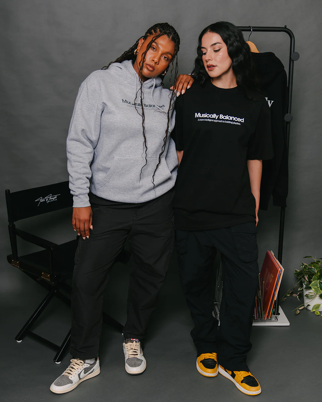 Musically Balanced 2.0 | Grey Pullover Hoodie - Image 3