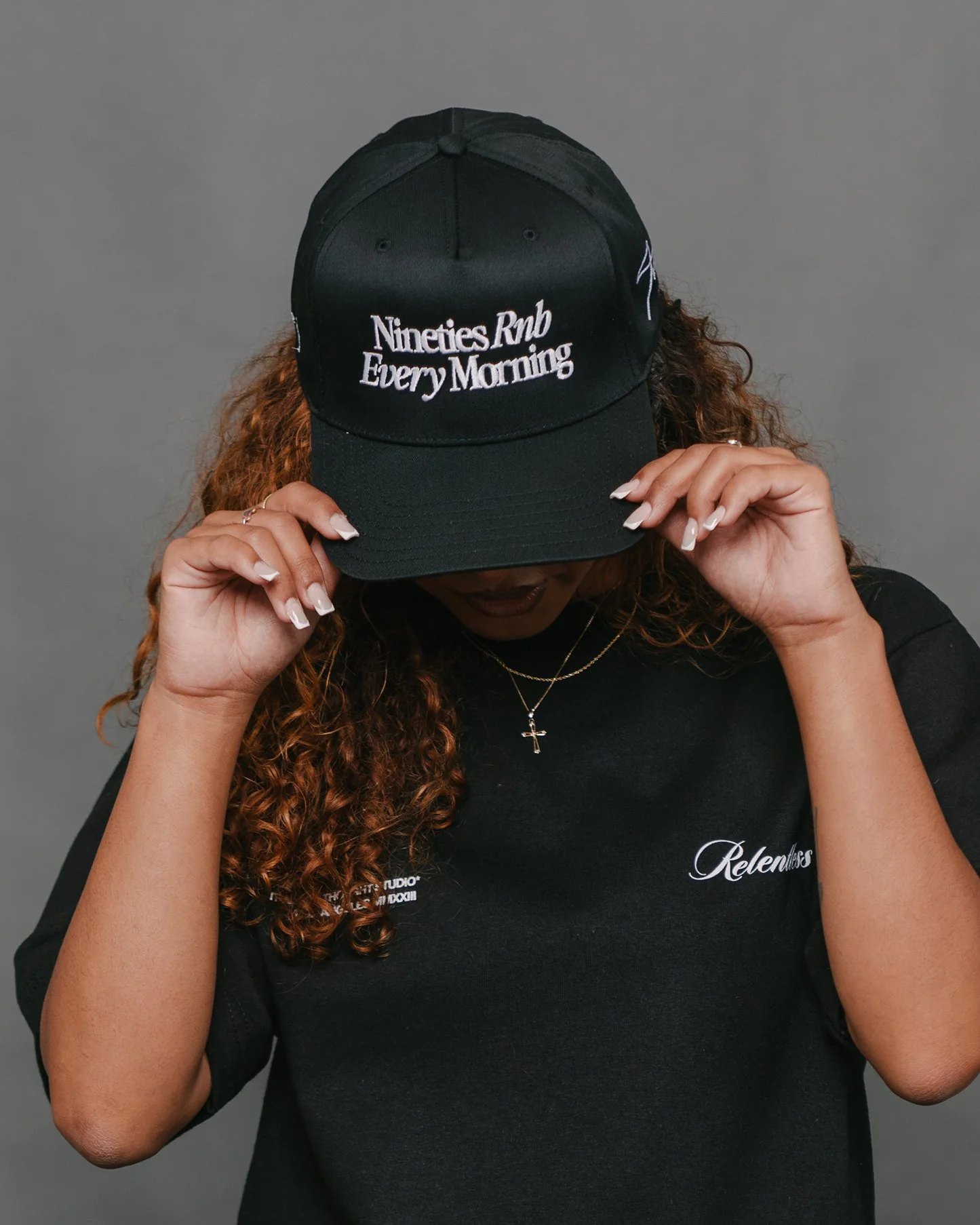 Nineties Rnb Every Morning | Black Snapback - Image 3