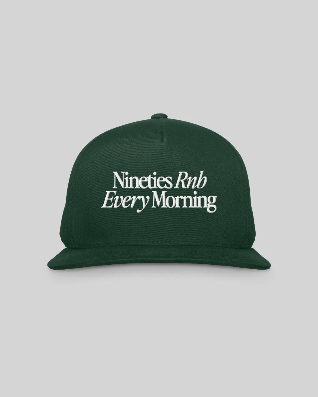 Nineties Rnb Every Morning | Green Snapback