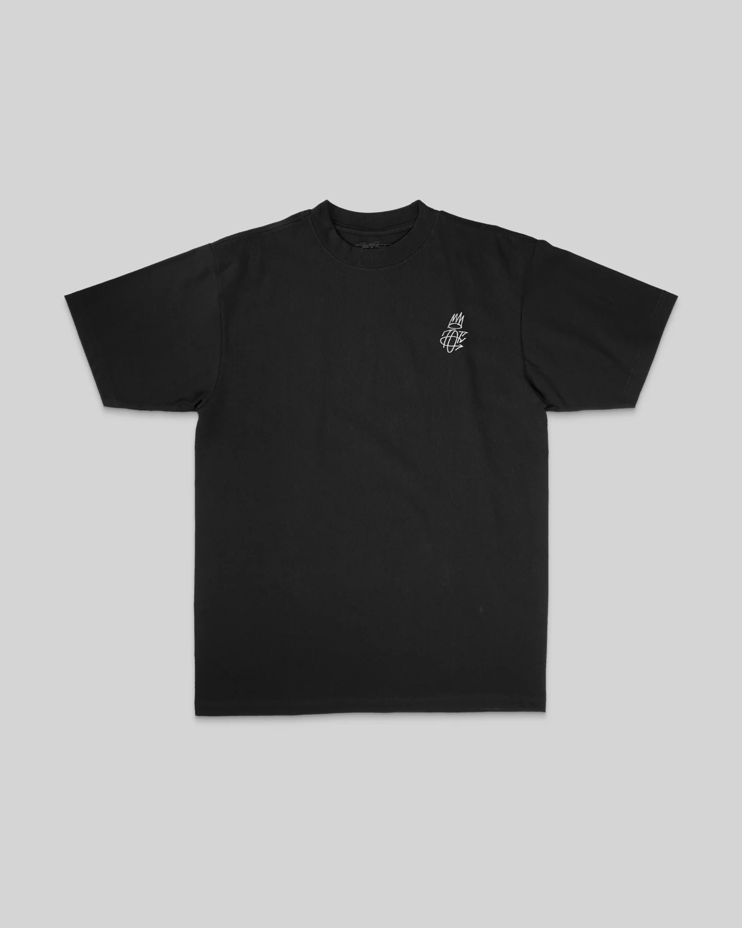 No Face COLE | Heavyweight Black Graphic Tee - Image 2