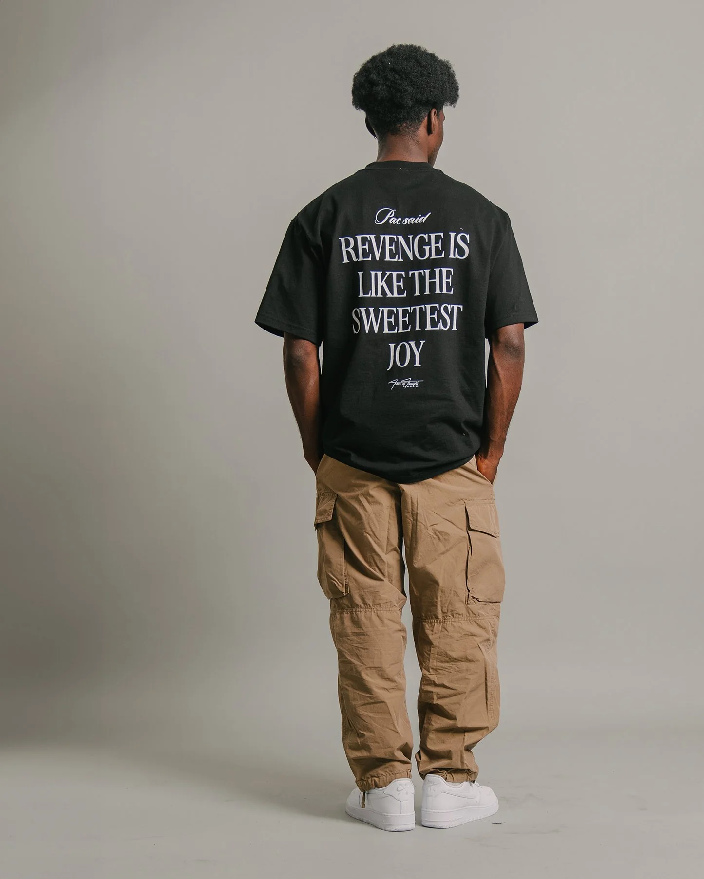 PAC Said | Heavyweight Black Graphic Tee - Image 3