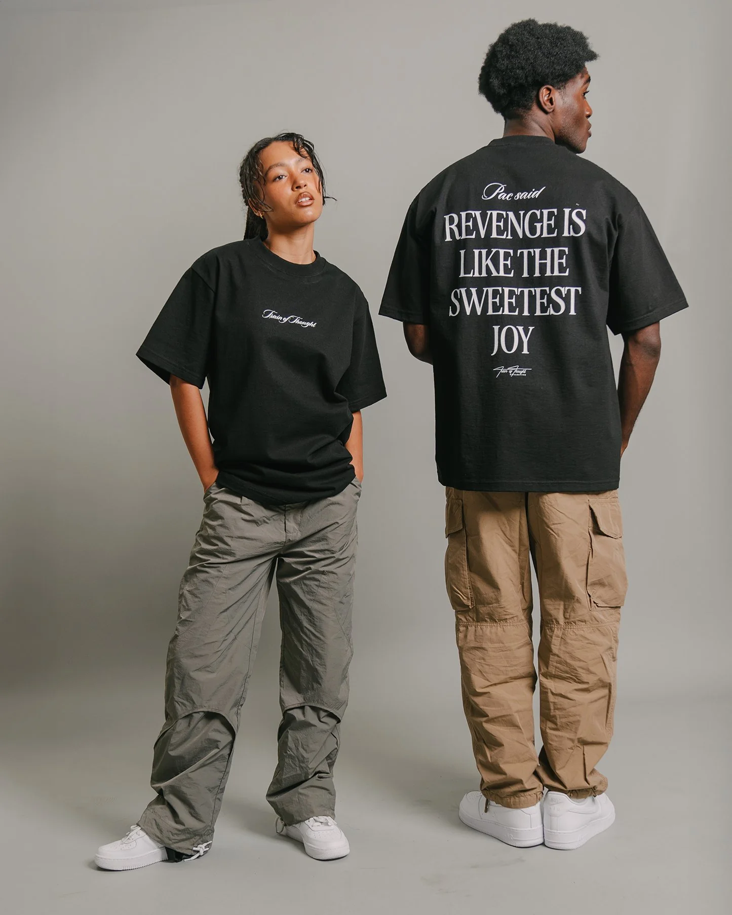 PAC Said | Heavyweight Black Graphic Tee - Image 4