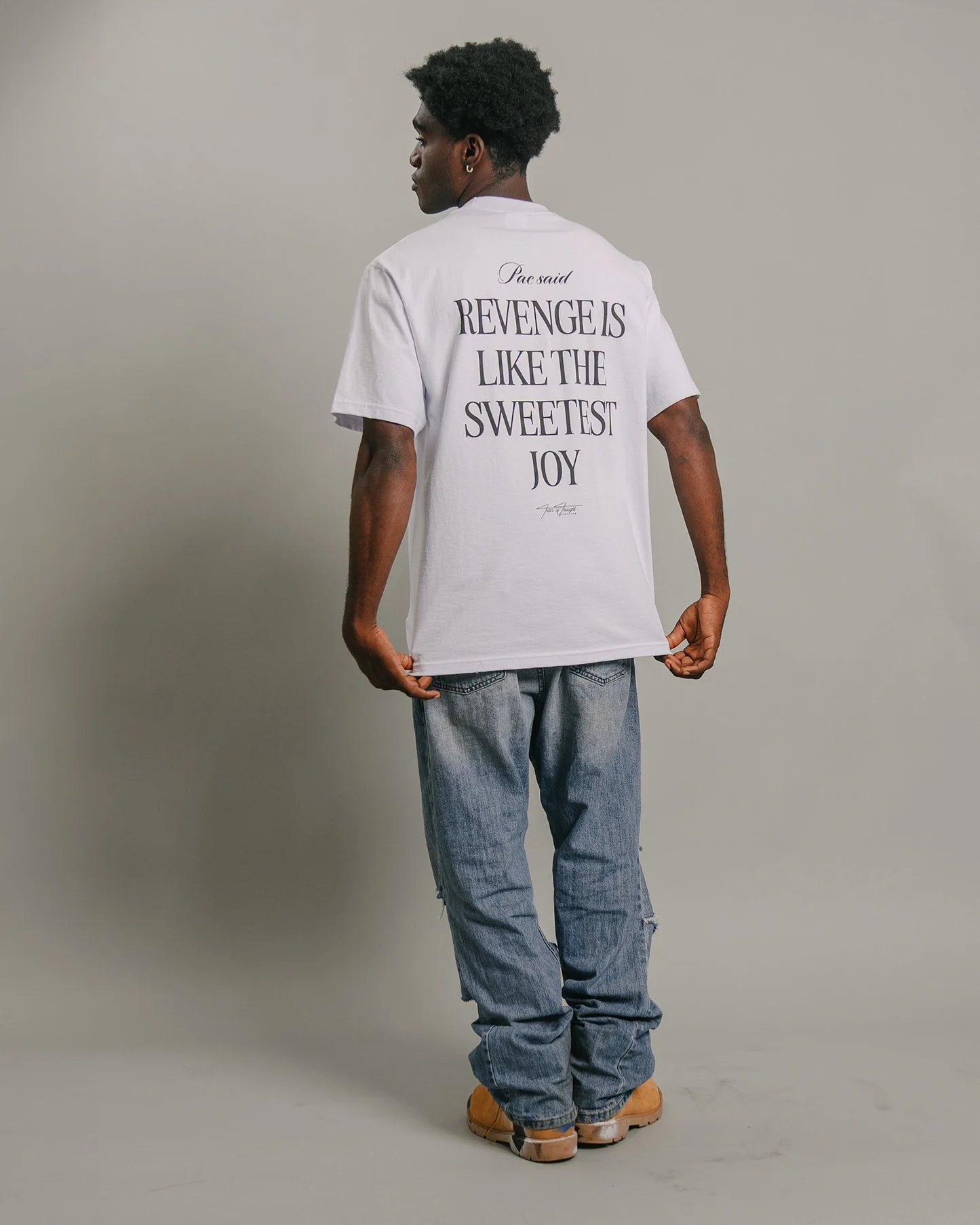 PAC Said | Heavyweight White Graphic Tee - Image 3