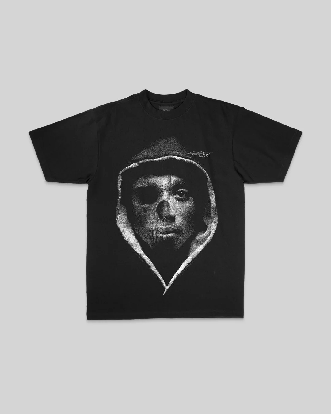 PAC Skull | Heavyweight Black Graphic Tee