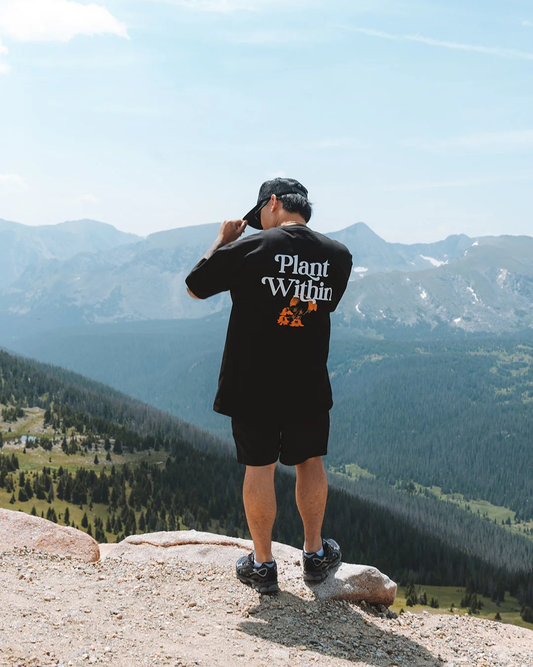 Plant Within | Heavyweight Black Graphic Tee - Image 4