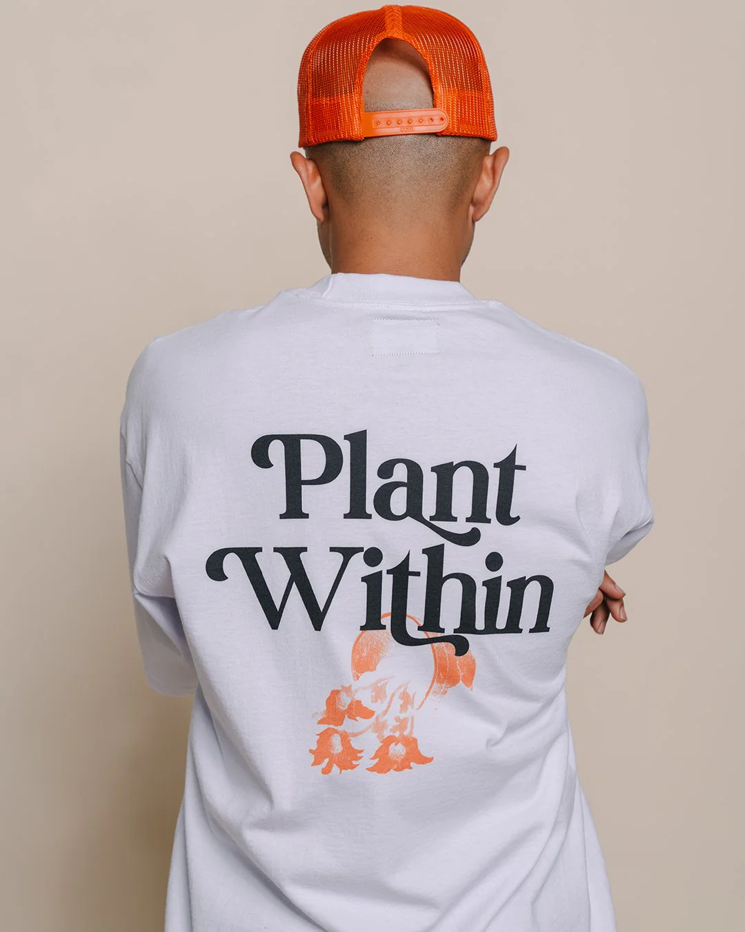Plant Within | Heavyweight White Graphic Tee - Image 3