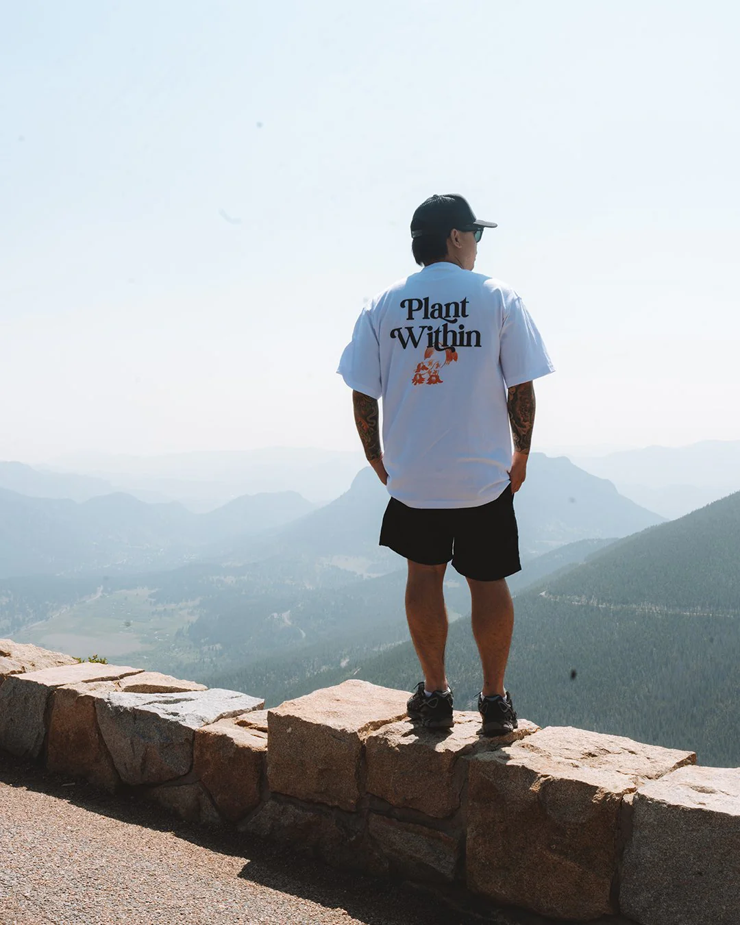 Plant Within | Heavyweight White Graphic Tee - Image 5