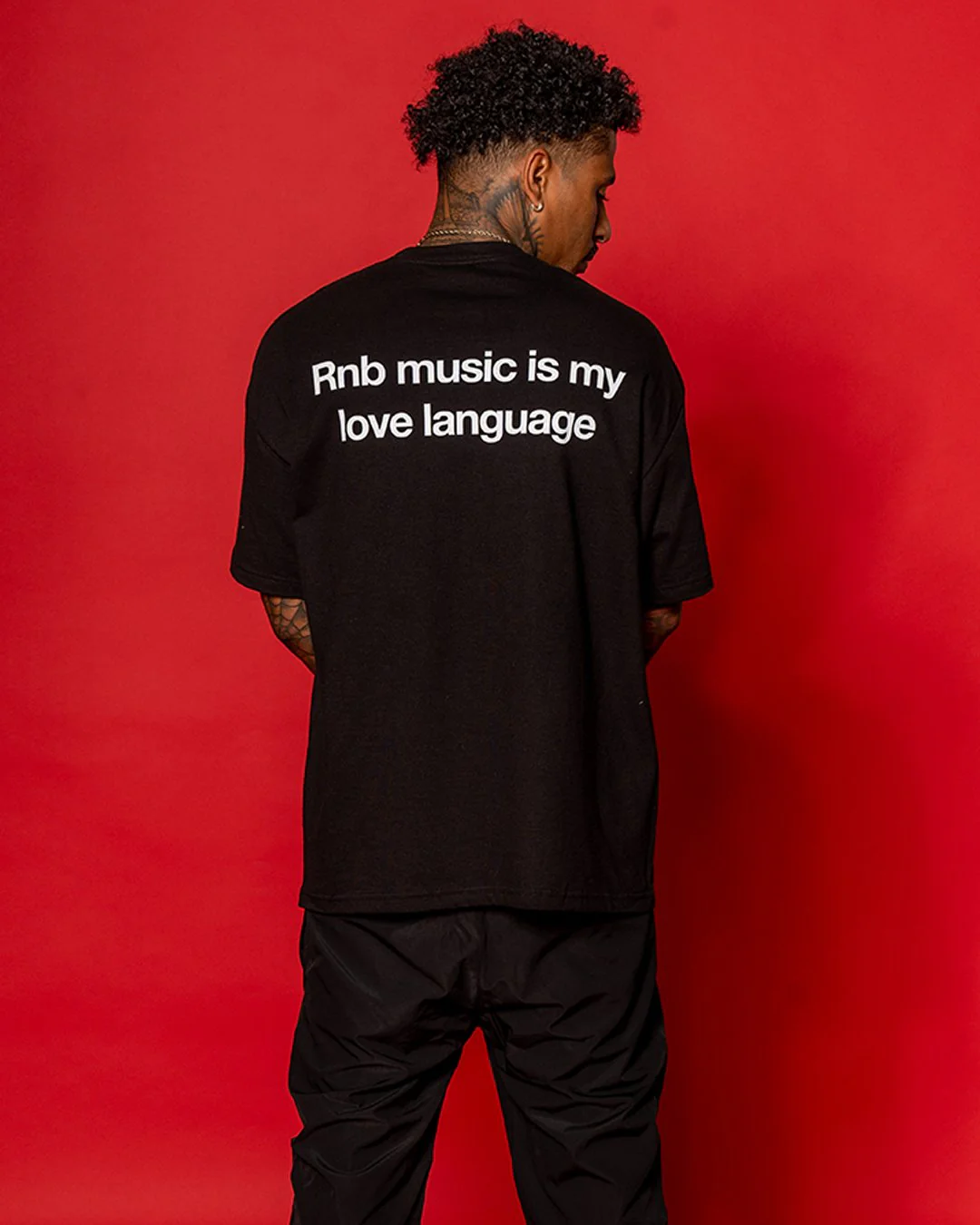 Rnb Language | Classic Black Graphic Tee - Image 5