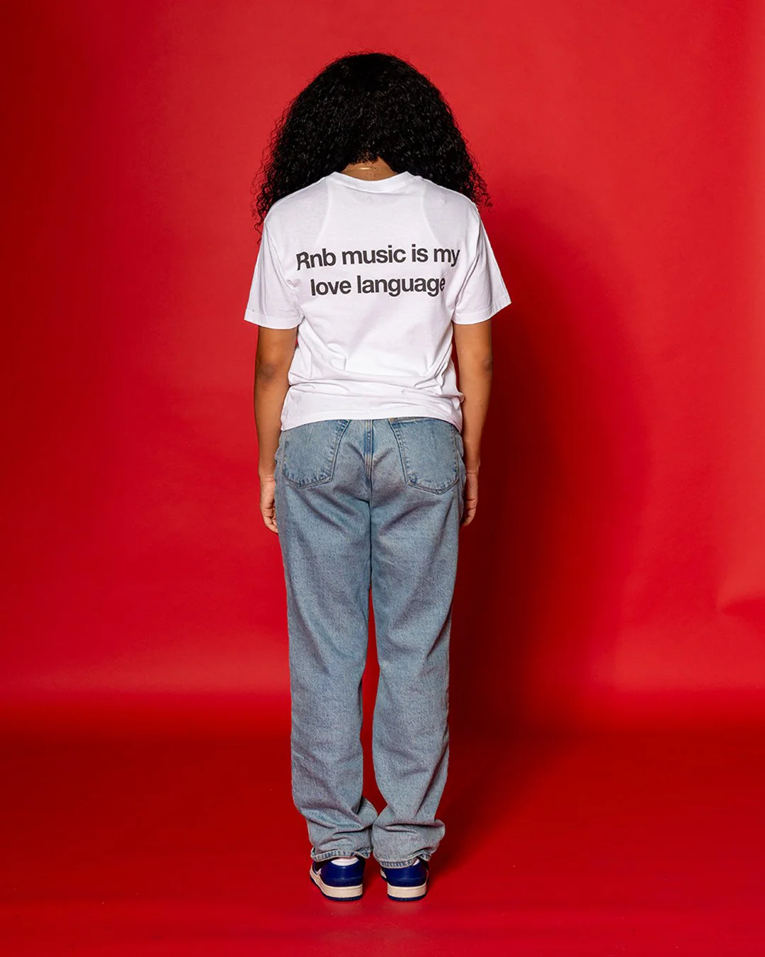 Rnb Language | Classic White Graphic Tee - Image 3