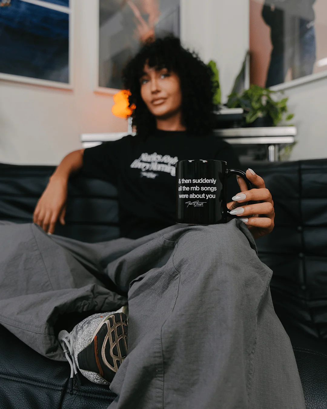 Rnb Songs | Black Coffee Mug - Image 4
