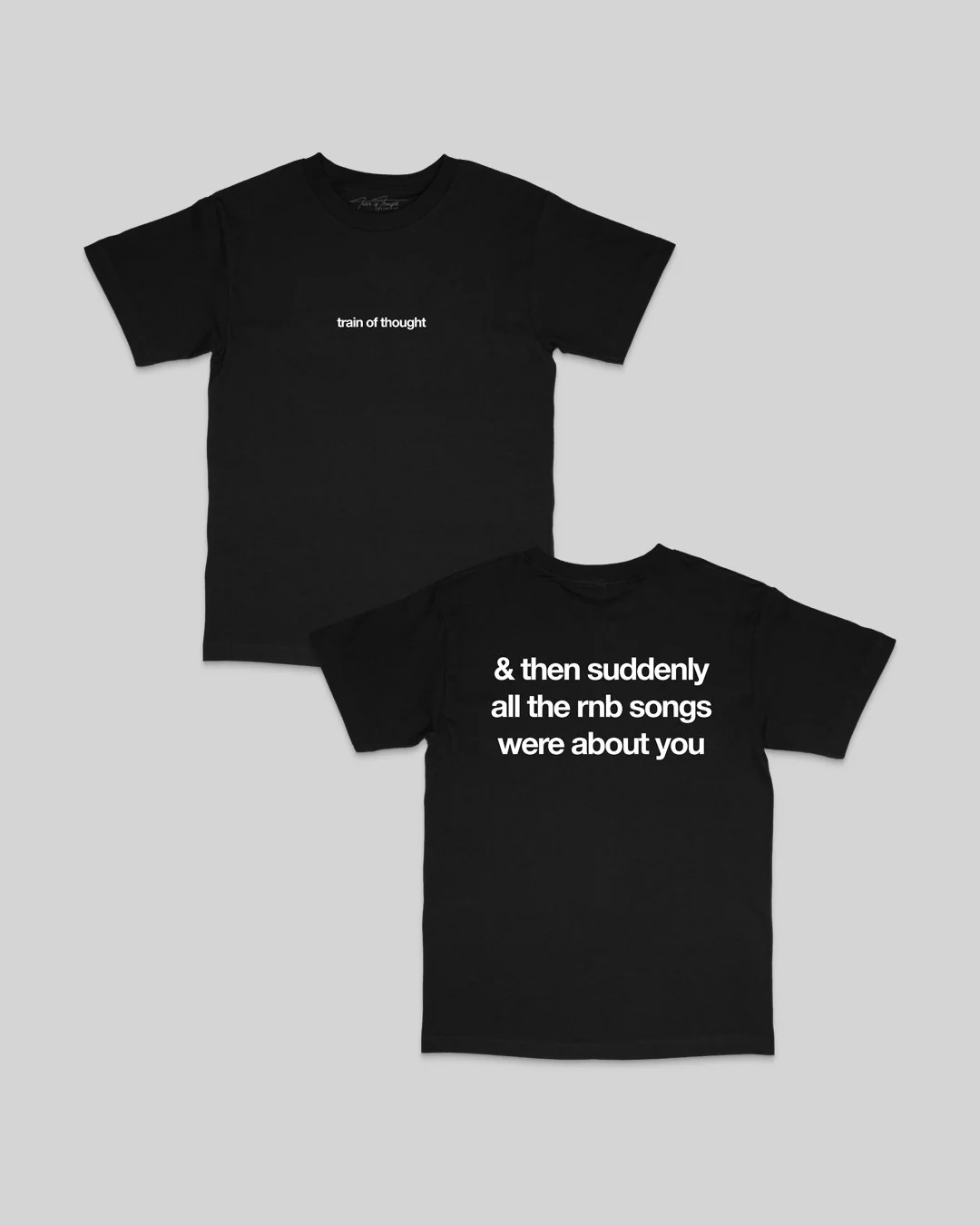 Rnb Songs | Classic Black Graphic Tee